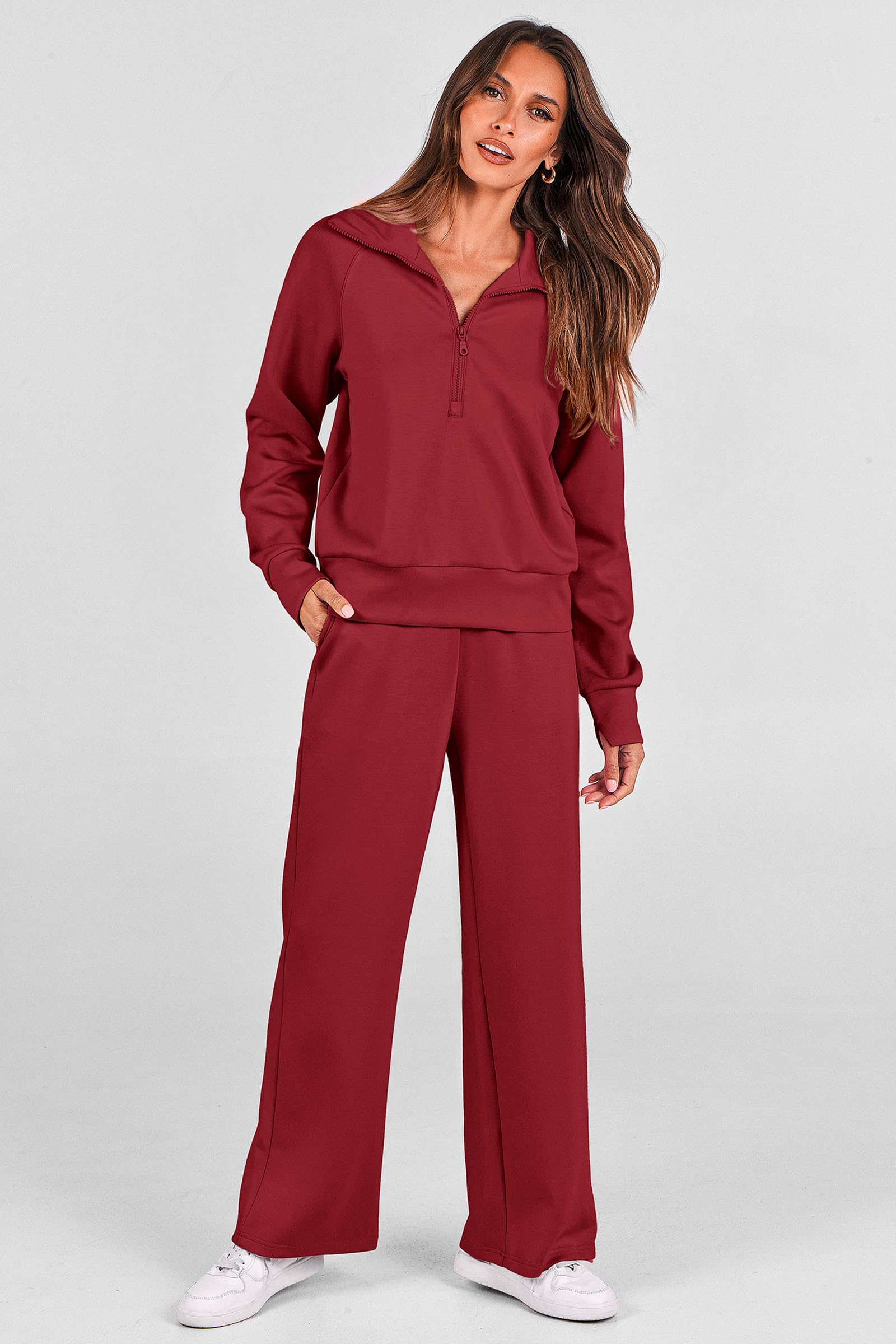 Women's 2 Piece Matching Lounge Set Sweatsuits