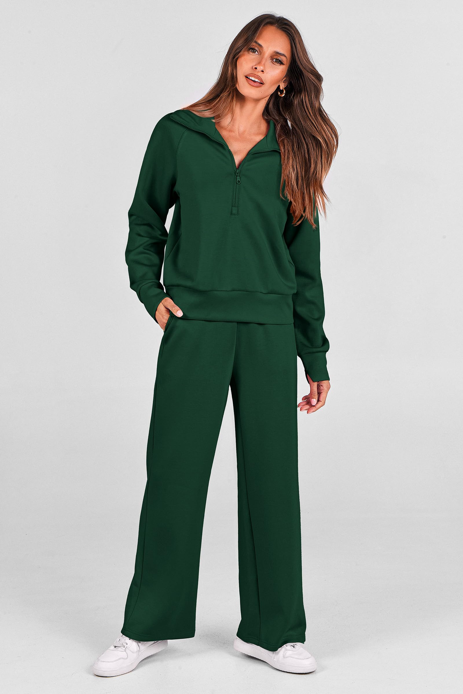 Women's 2 Piece Matching Lounge Set Sweatsuits