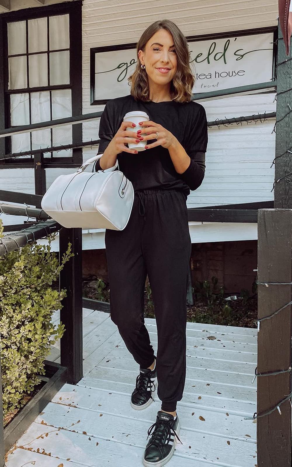 Airport Travel Outfit Women Fall 2 Piece Matching Lounge Sets