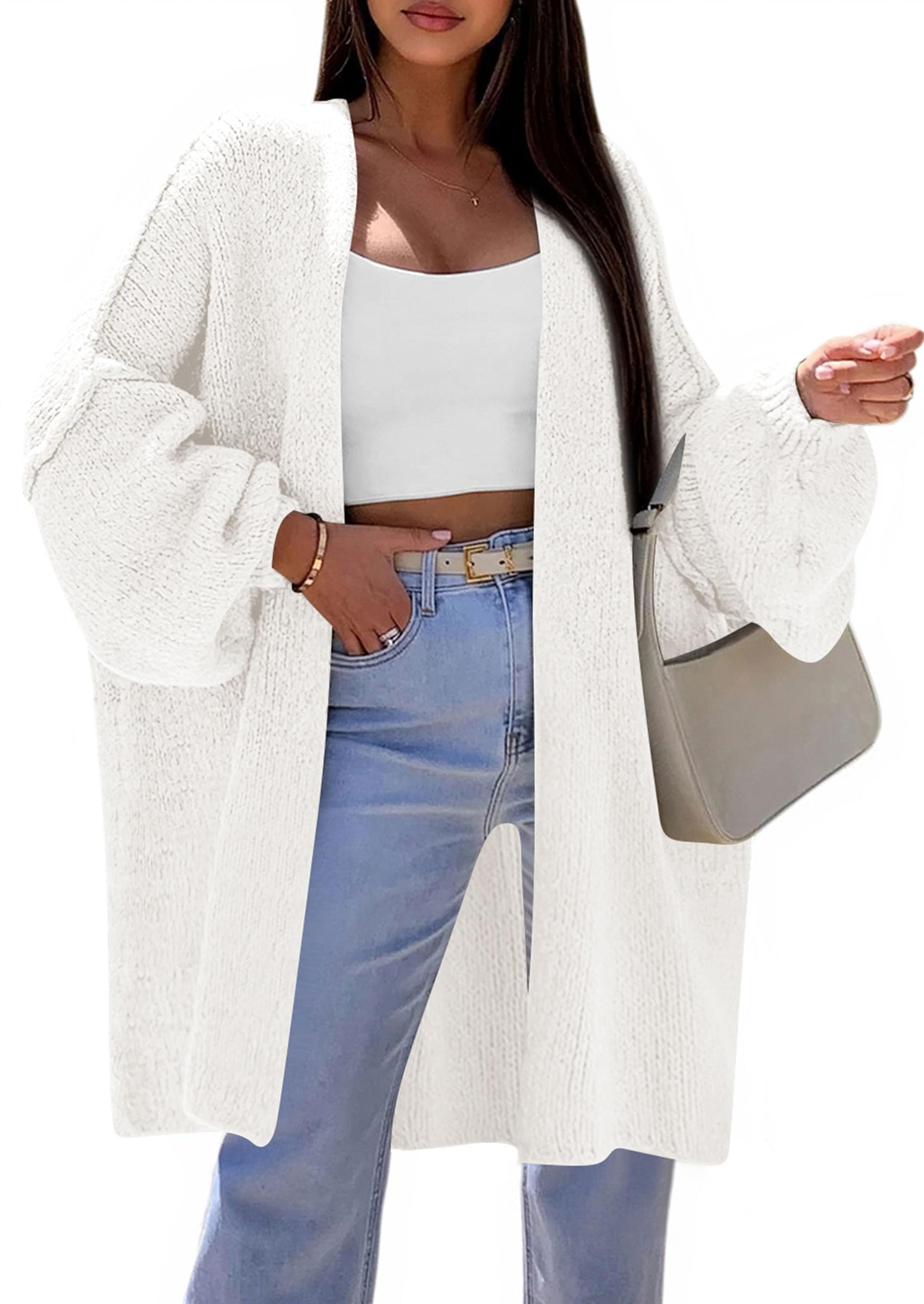 Cardigan Sweaters for Women Fall Oversized Long Cardigans