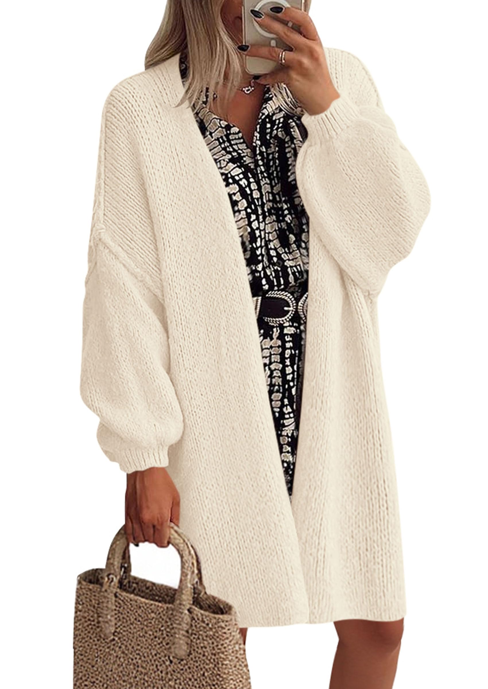 Cardigan Sweaters for Women Fall Oversized Long Cardigans