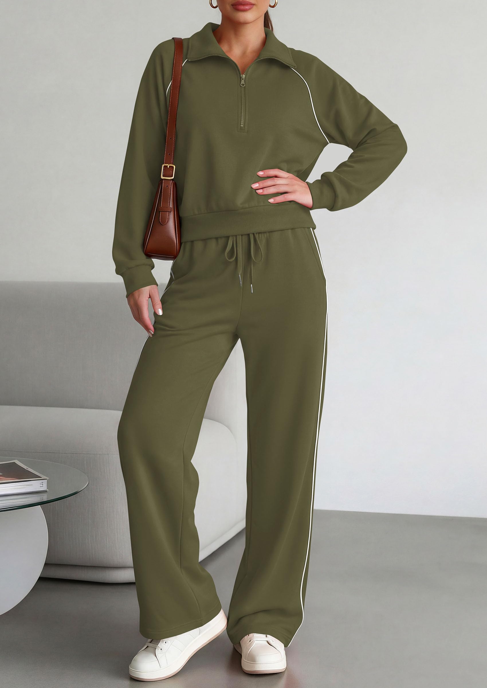 Women's 2 Piece Matching Lounge Set Sweatsuits