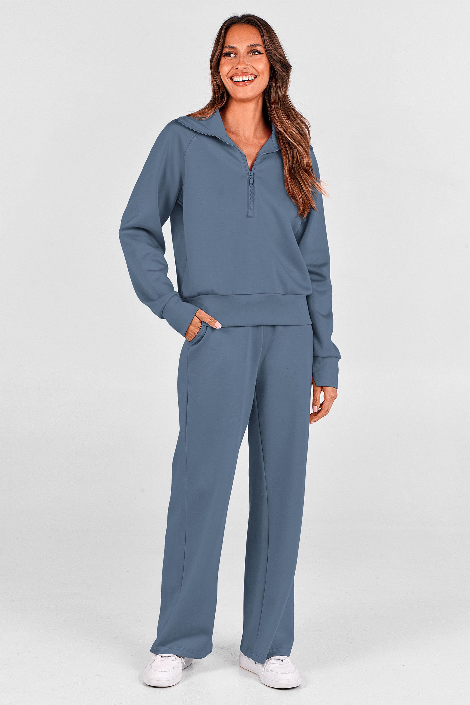Women's 2 Piece Matching Lounge Set Sweatsuits