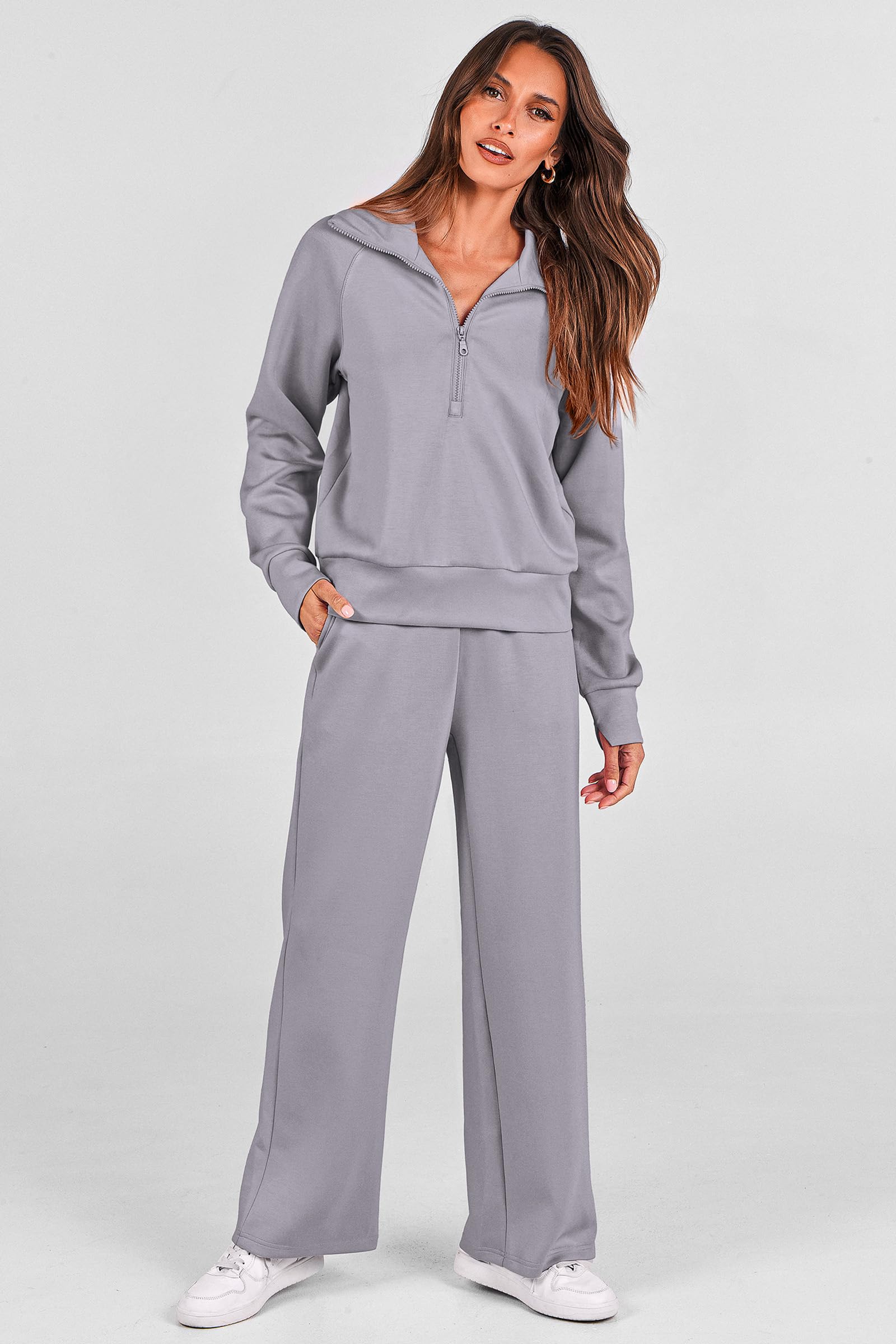 Women's 2 Piece Matching Lounge Set Sweatsuits