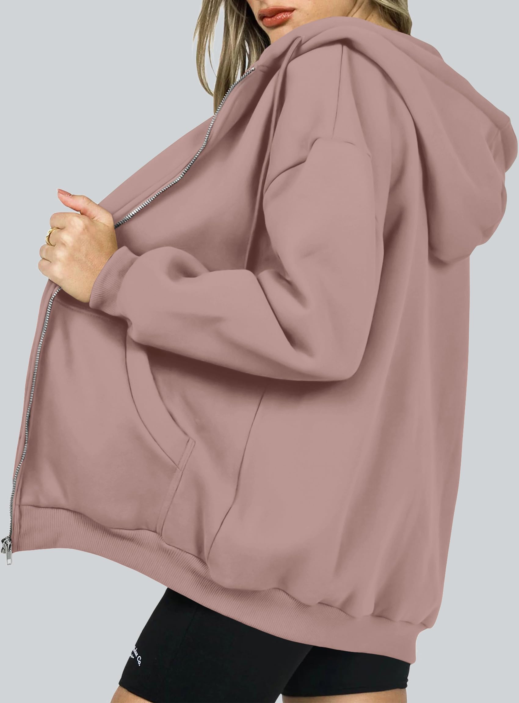 Women's Fall Zip Up Hoodies Sweatshirts