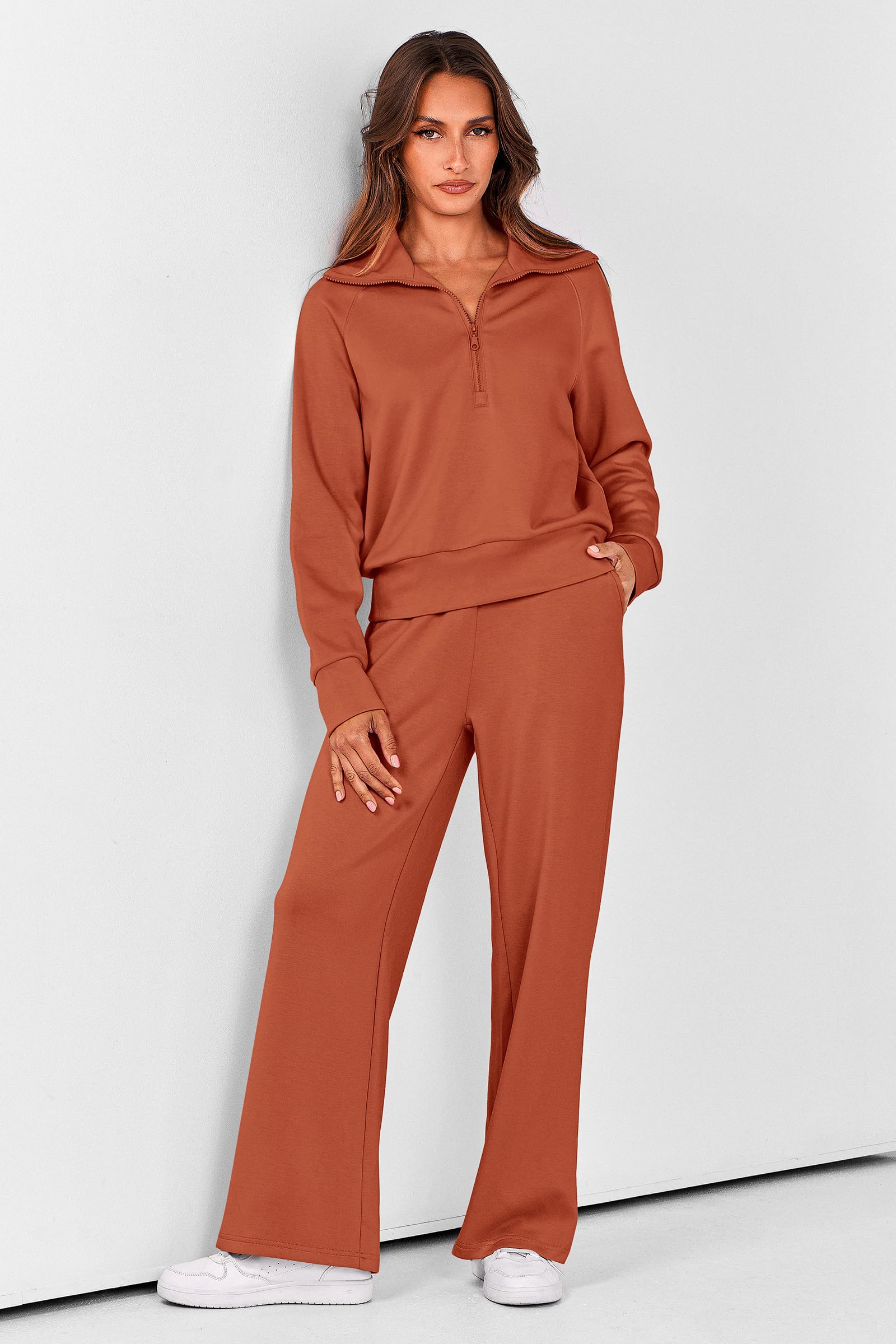 Women's 2 Piece Matching Lounge Set Sweatsuits