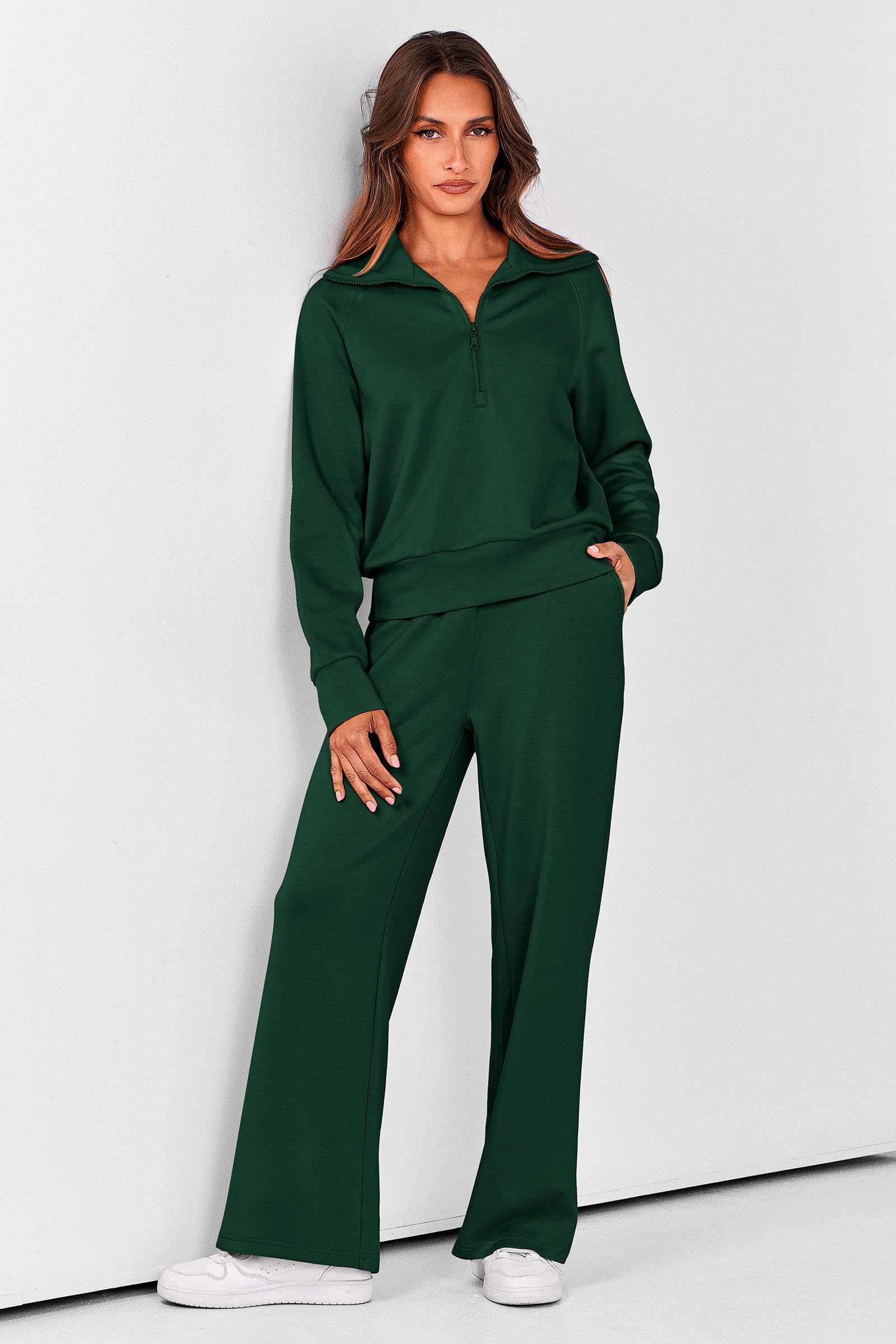 Women's 2 Piece Matching Lounge Set Sweatsuits