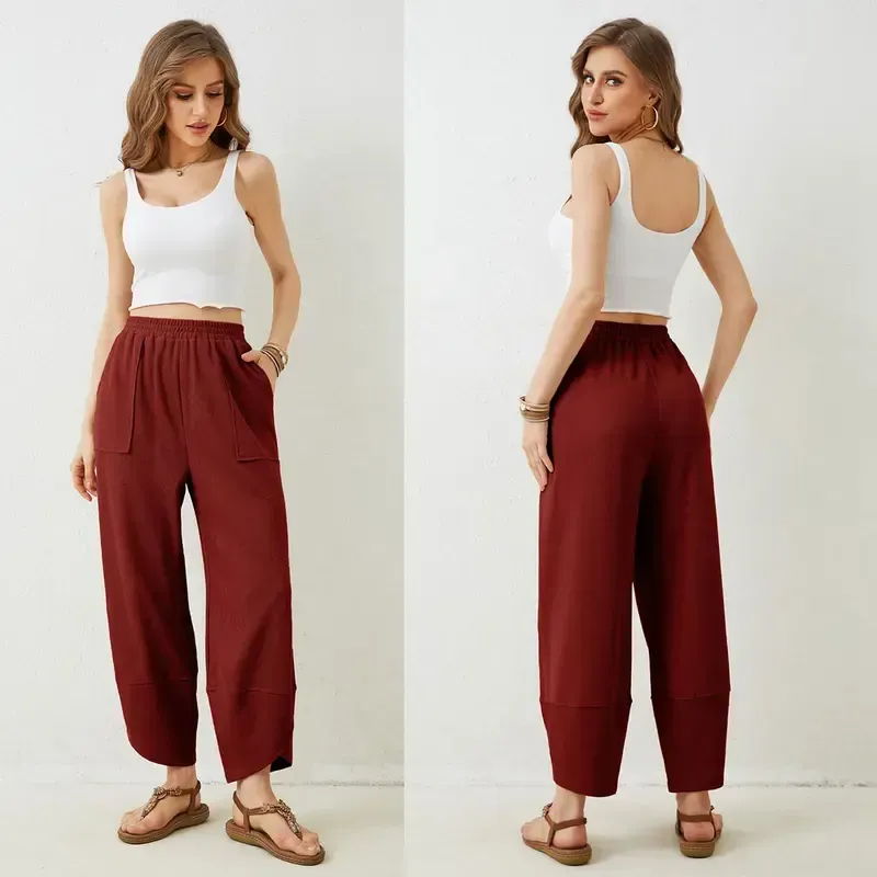 Women's Baggy Wide Leg Pants