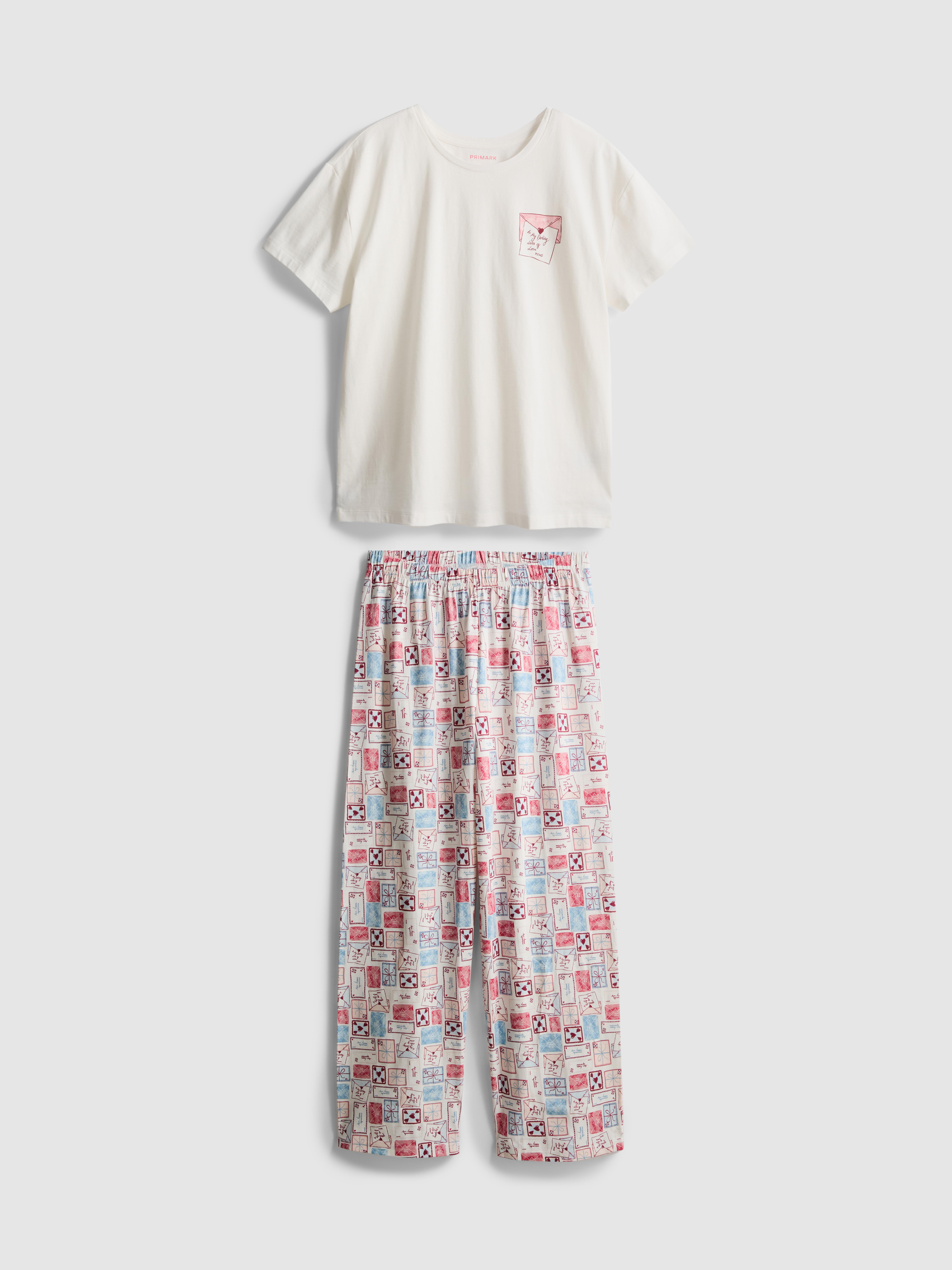 Graphic T-Shirt Pajamas