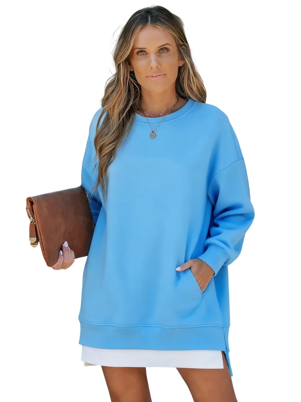 Women's long-sleeved pullover