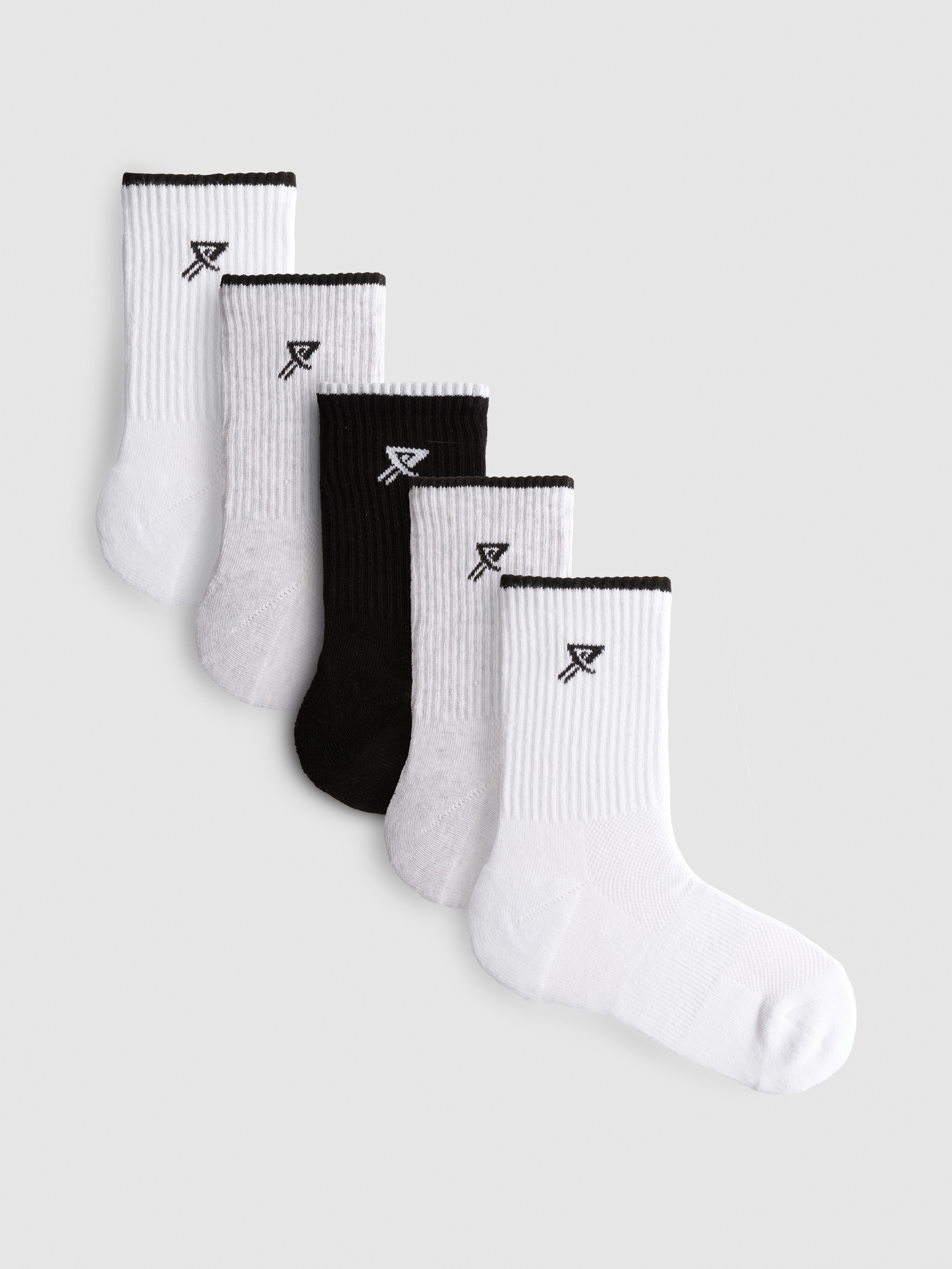 5pk Primark Form Cotton-Rich Ankle Socks
