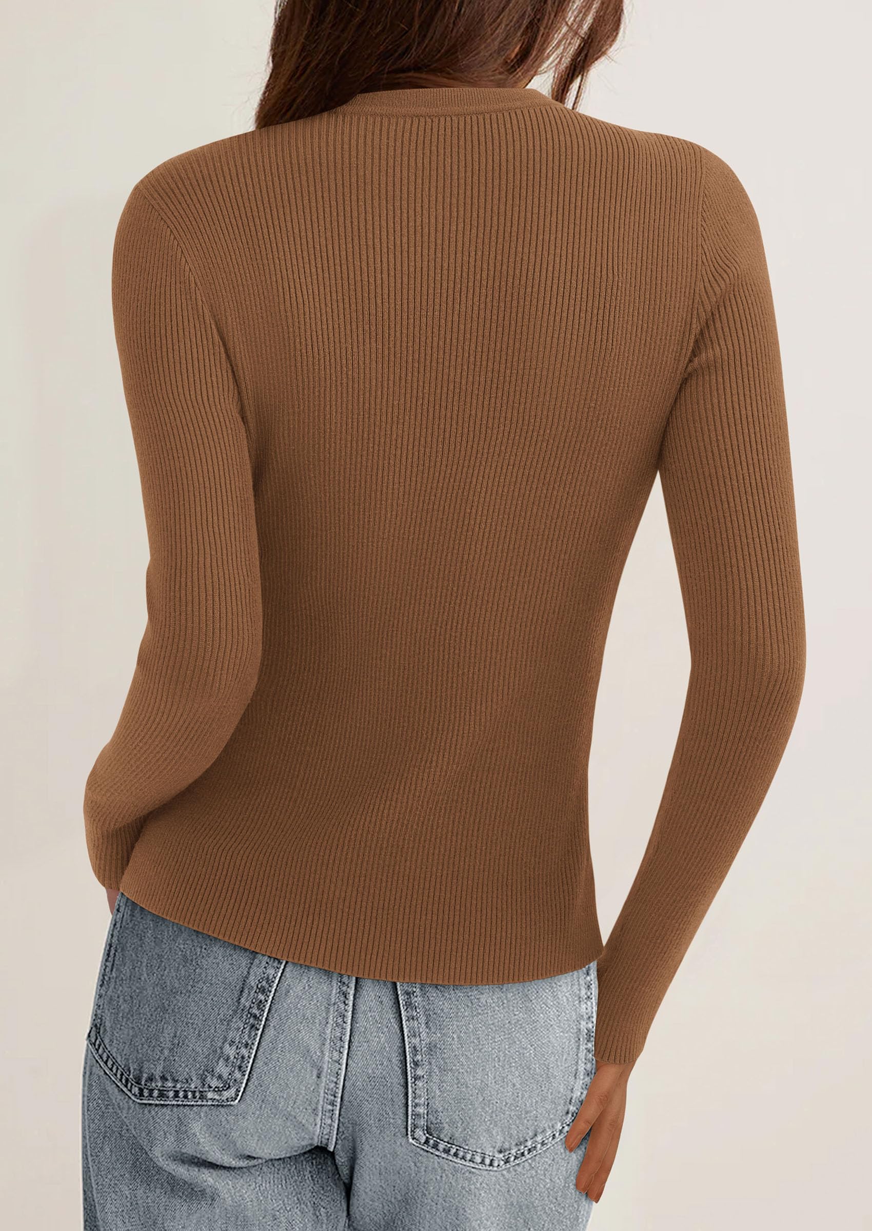Women's Fall Lightweight Cardigan Sweaters,Khaki,S