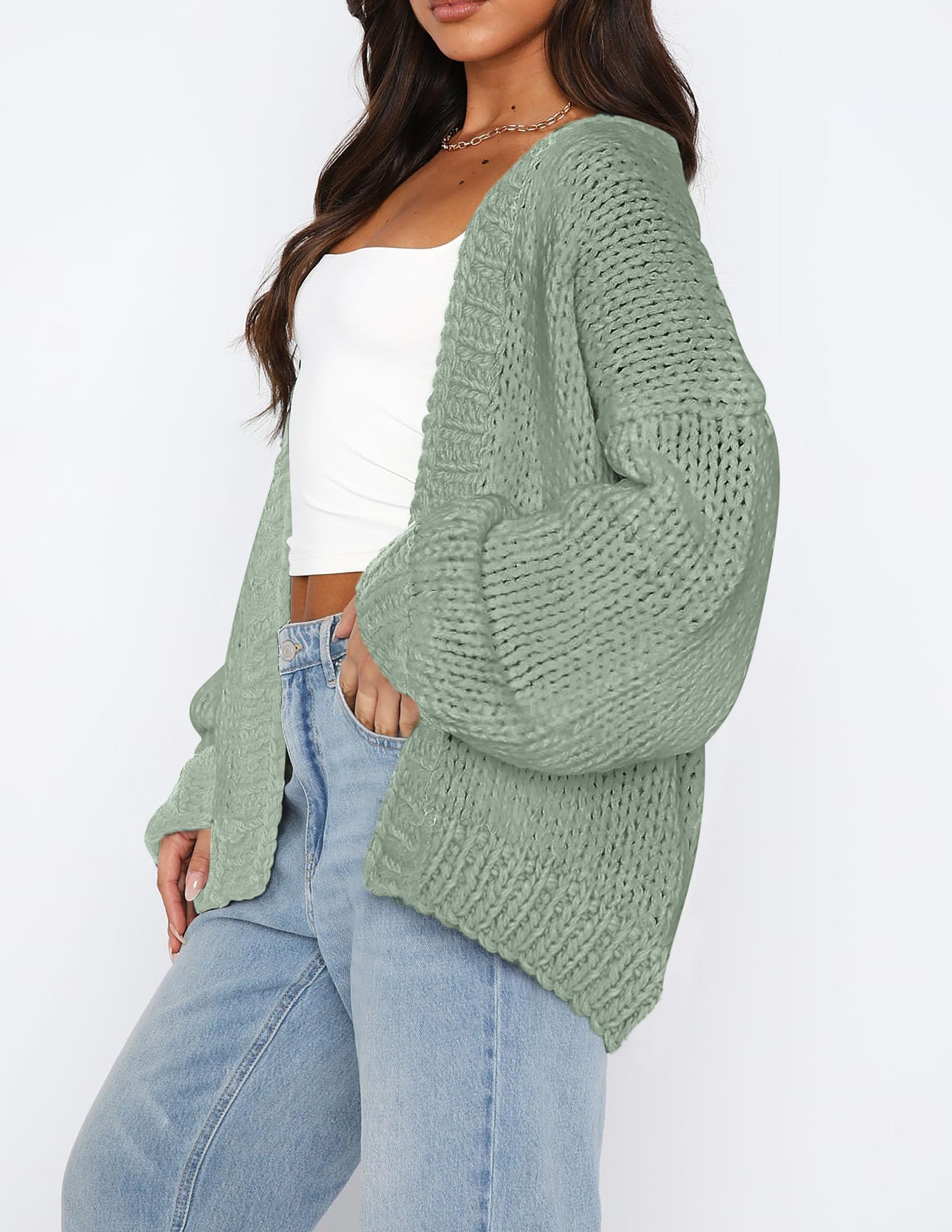 Cardigan Sweaters for Women Trendy Fall Fashion Knit Sweaters