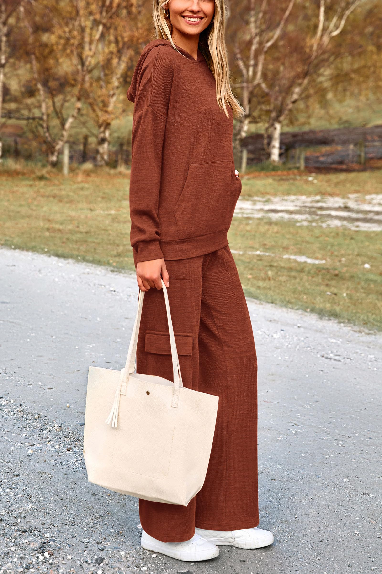 Track Sweat Suits for Women 2 Piece Matching Athleisure Sets