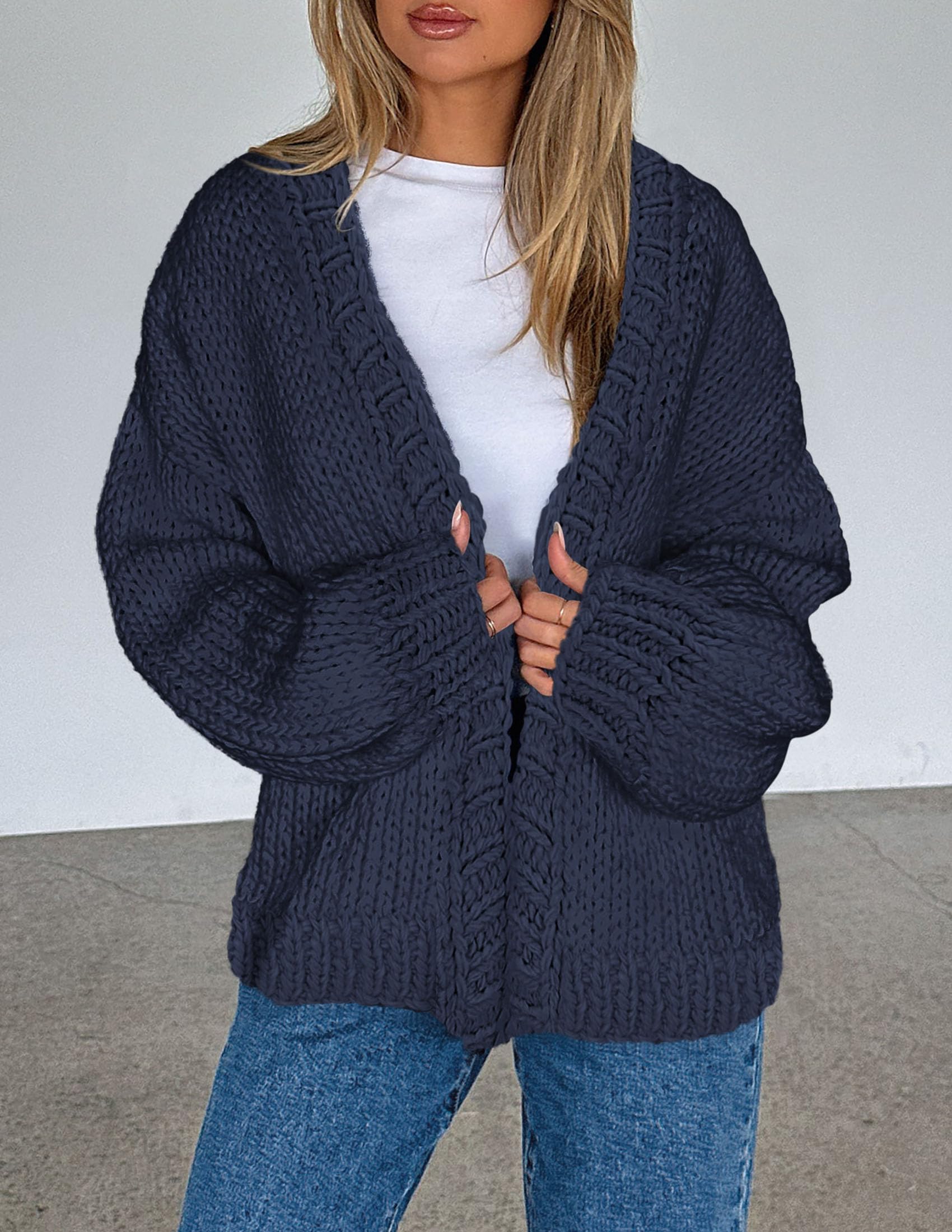 Cardigan Sweaters for Women Trendy Fall Fashion Knit Sweaters