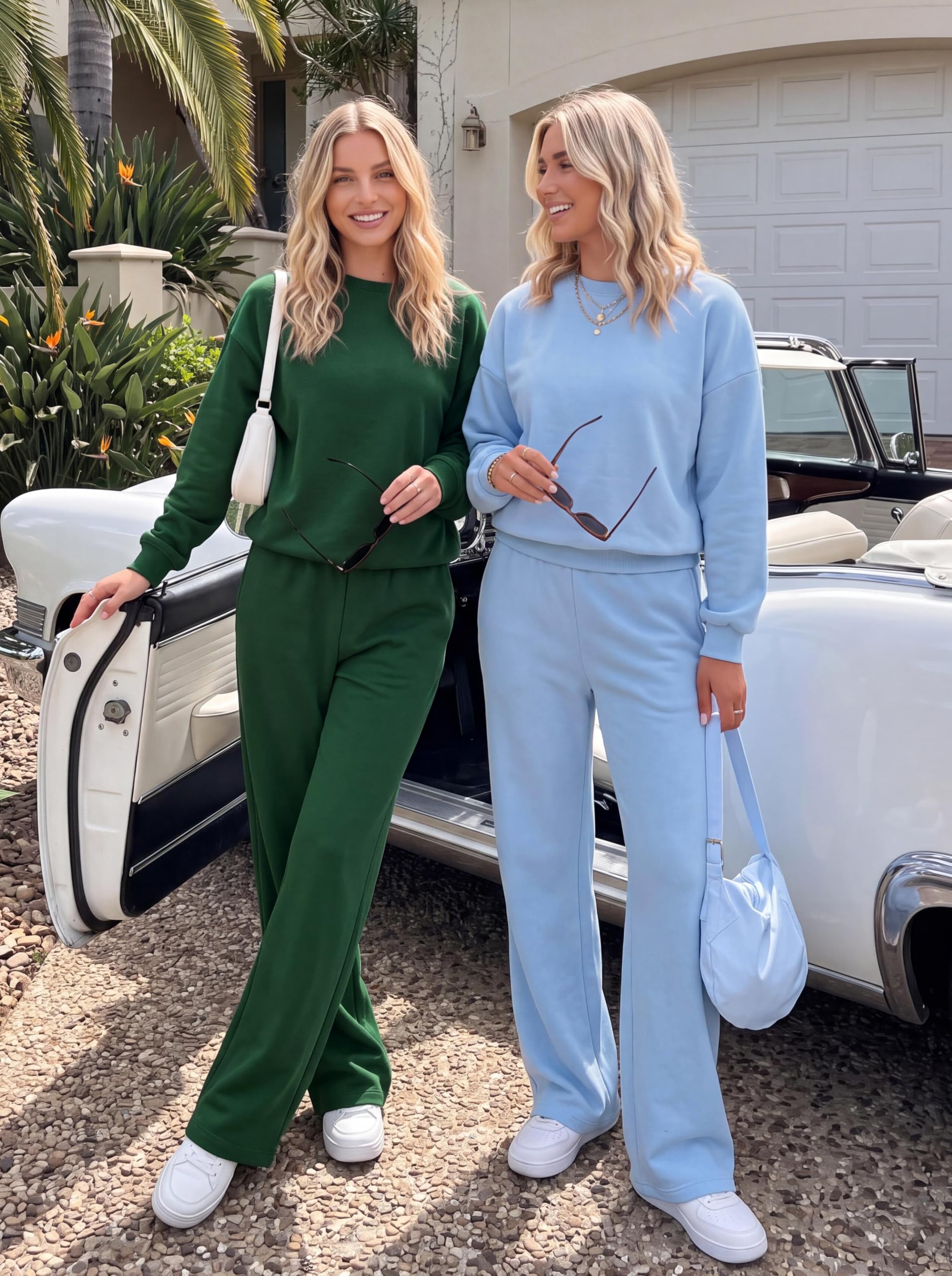2 Piece Lounge Sets for Women Casual Sweatsuits Fall Clothes