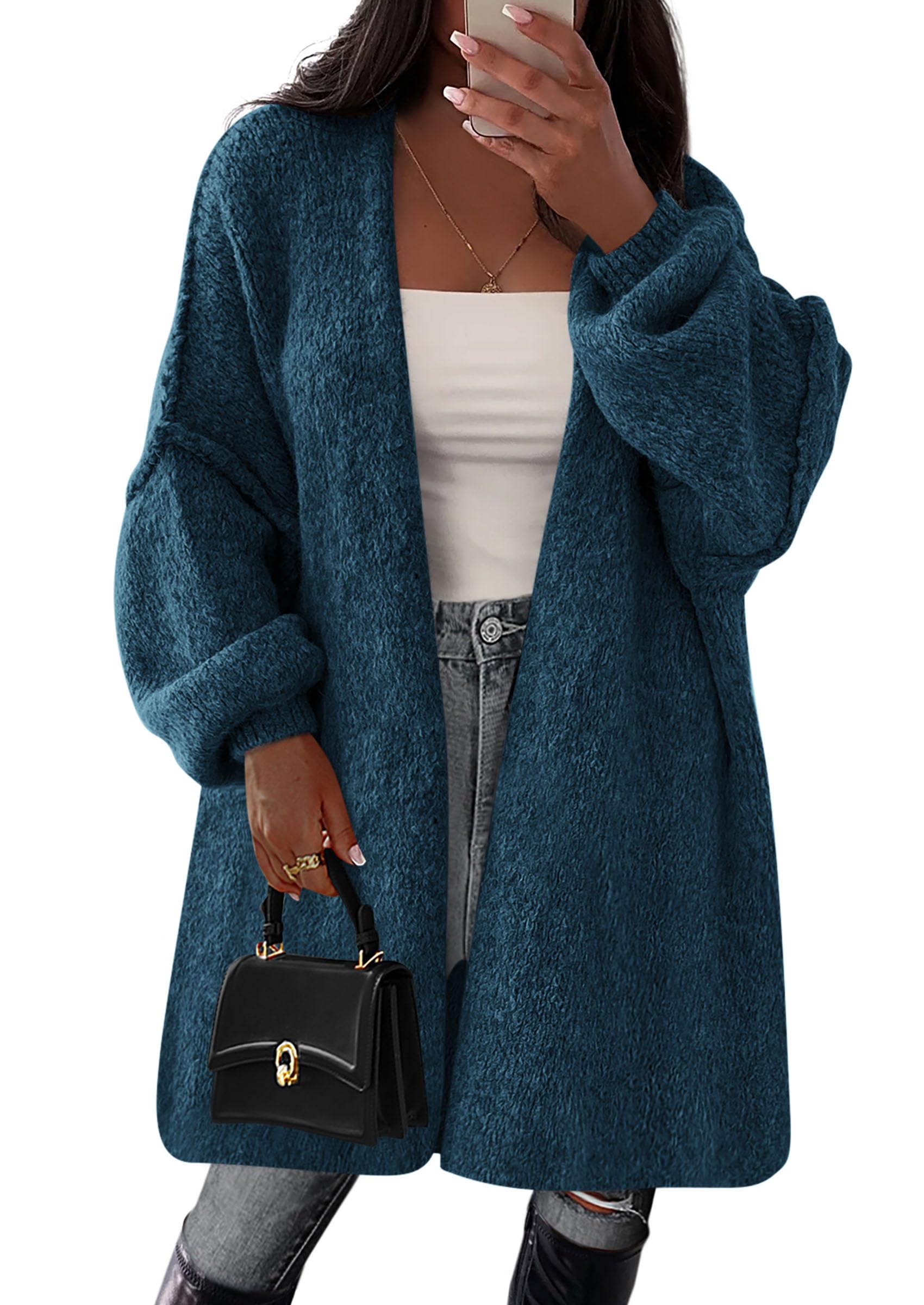 Cardigan Sweaters for Women Fall Oversized Long Cardigans