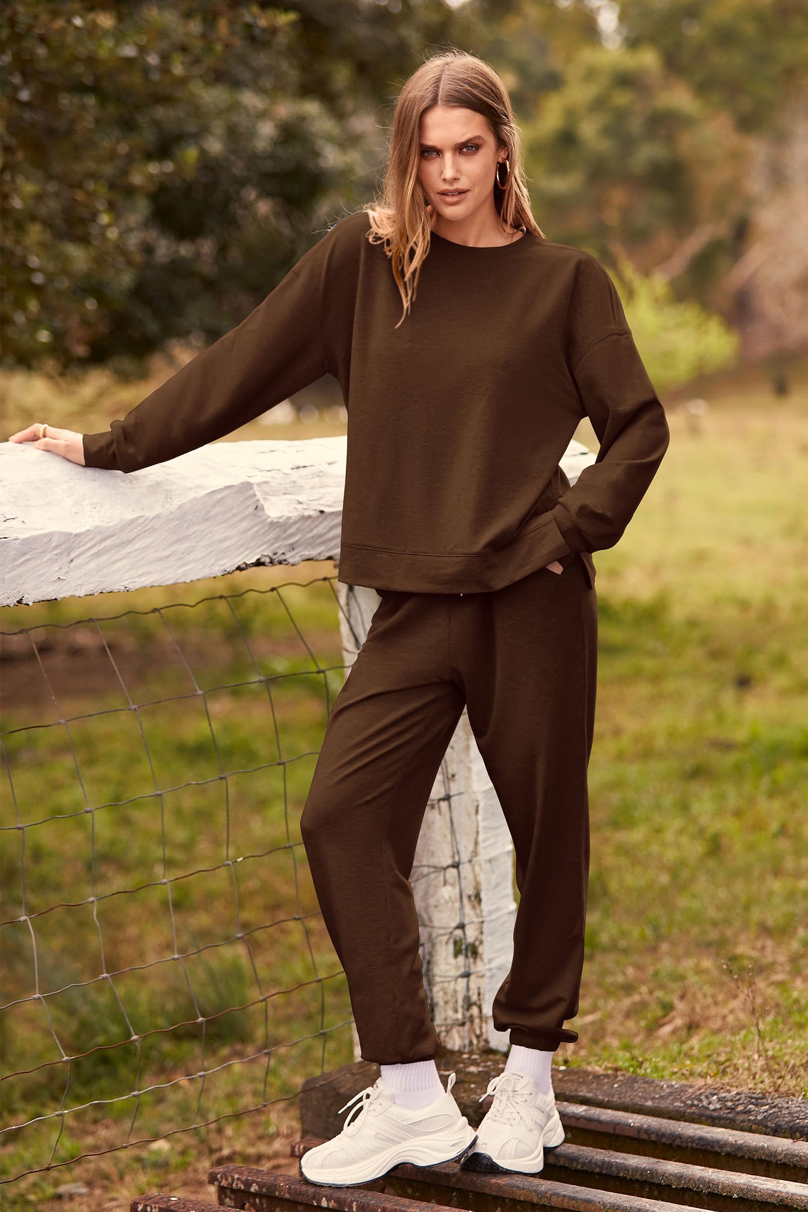 Women's Pajama Sets Casual 2 Piece Fall Matching Lounge Set