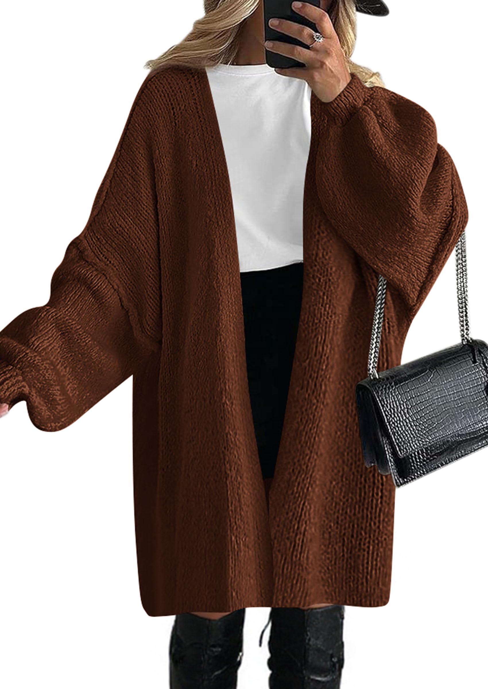 Cardigan Sweaters for Women Fall Oversized Long Cardigans