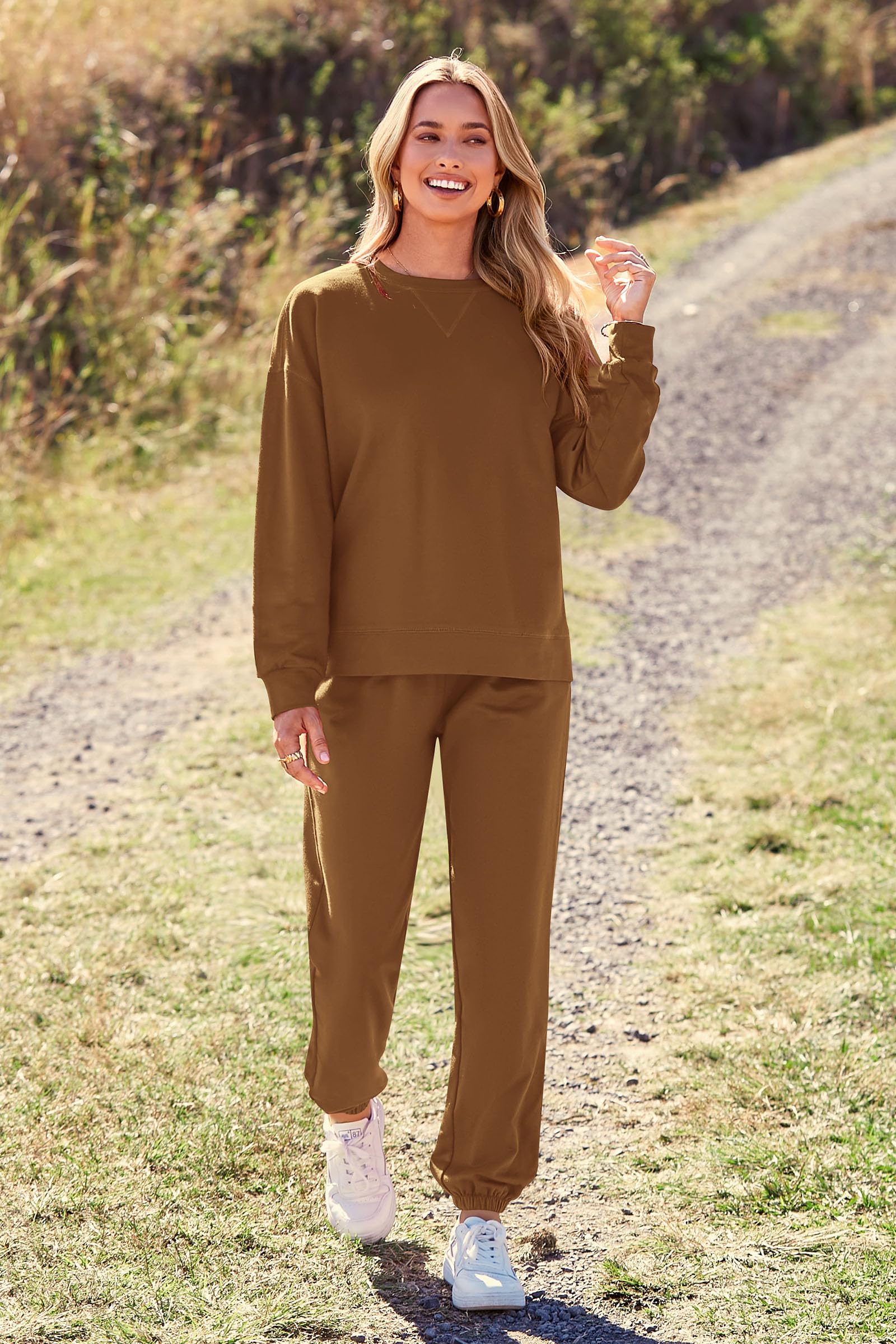 Women's Pajama Sets Casual 2 Piece Fall Matching Lounge Set
