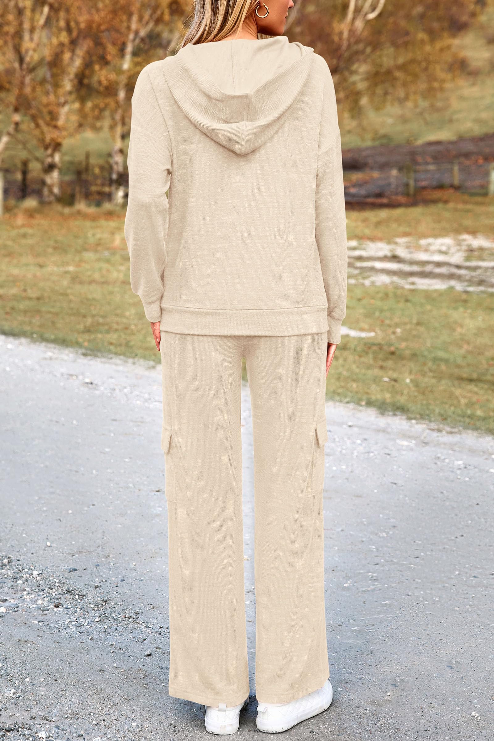 Track Sweat Suits for Women 2 Piece Matching Athleisure Sets