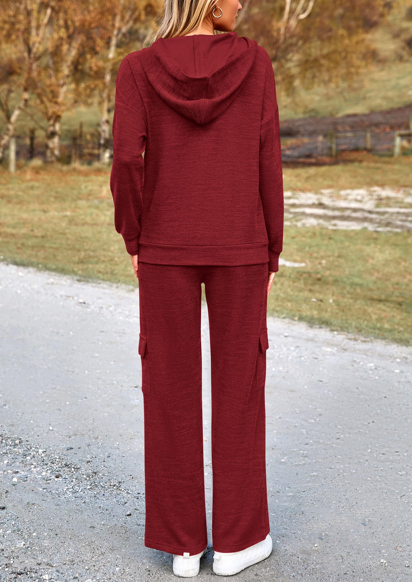 Track Sweat Suits for Women 2 Piece Matching Athleisure Sets