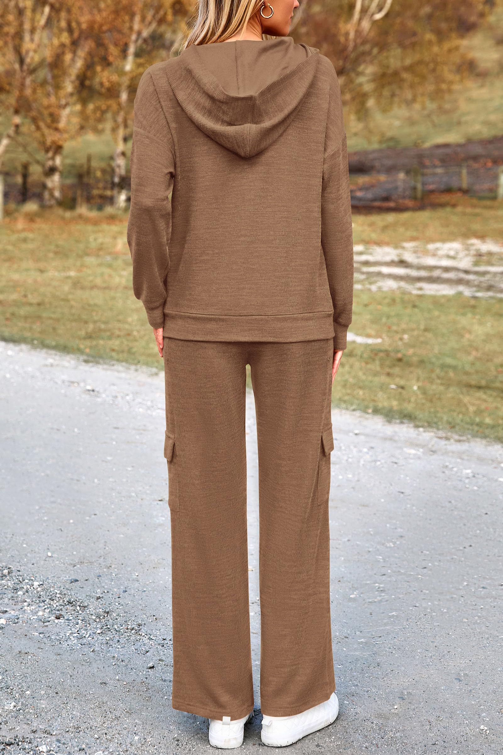 Track Sweat Suits for Women 2 Piece Matching Athleisure Sets