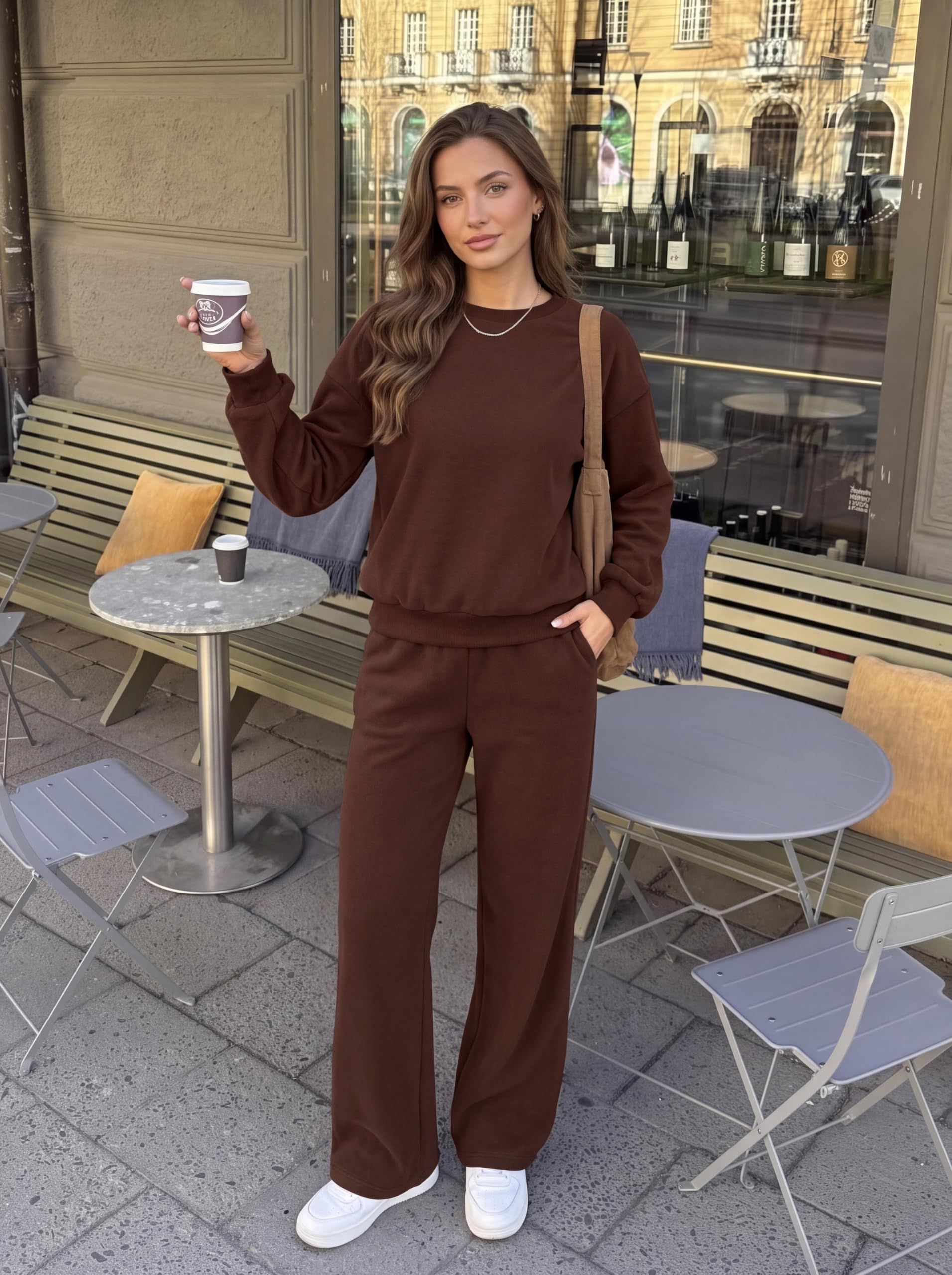 2 Piece Lounge Sets for Women Casual Sweatsuits Fall Clothes