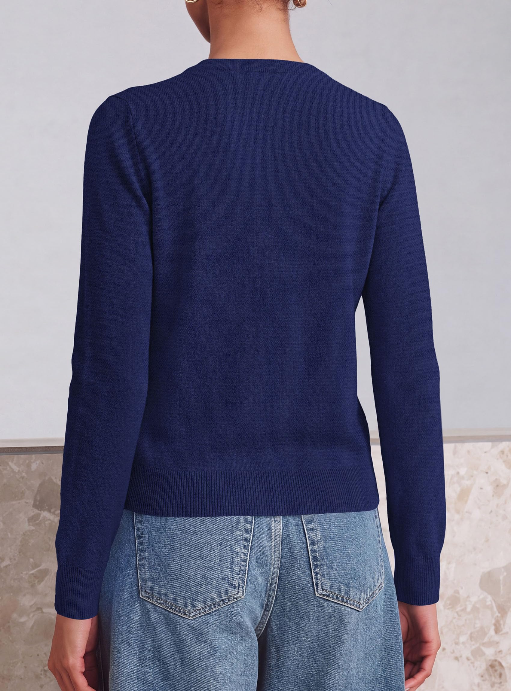 Lightweight Cardigans for Women Knit Button Up Fall Sweaters