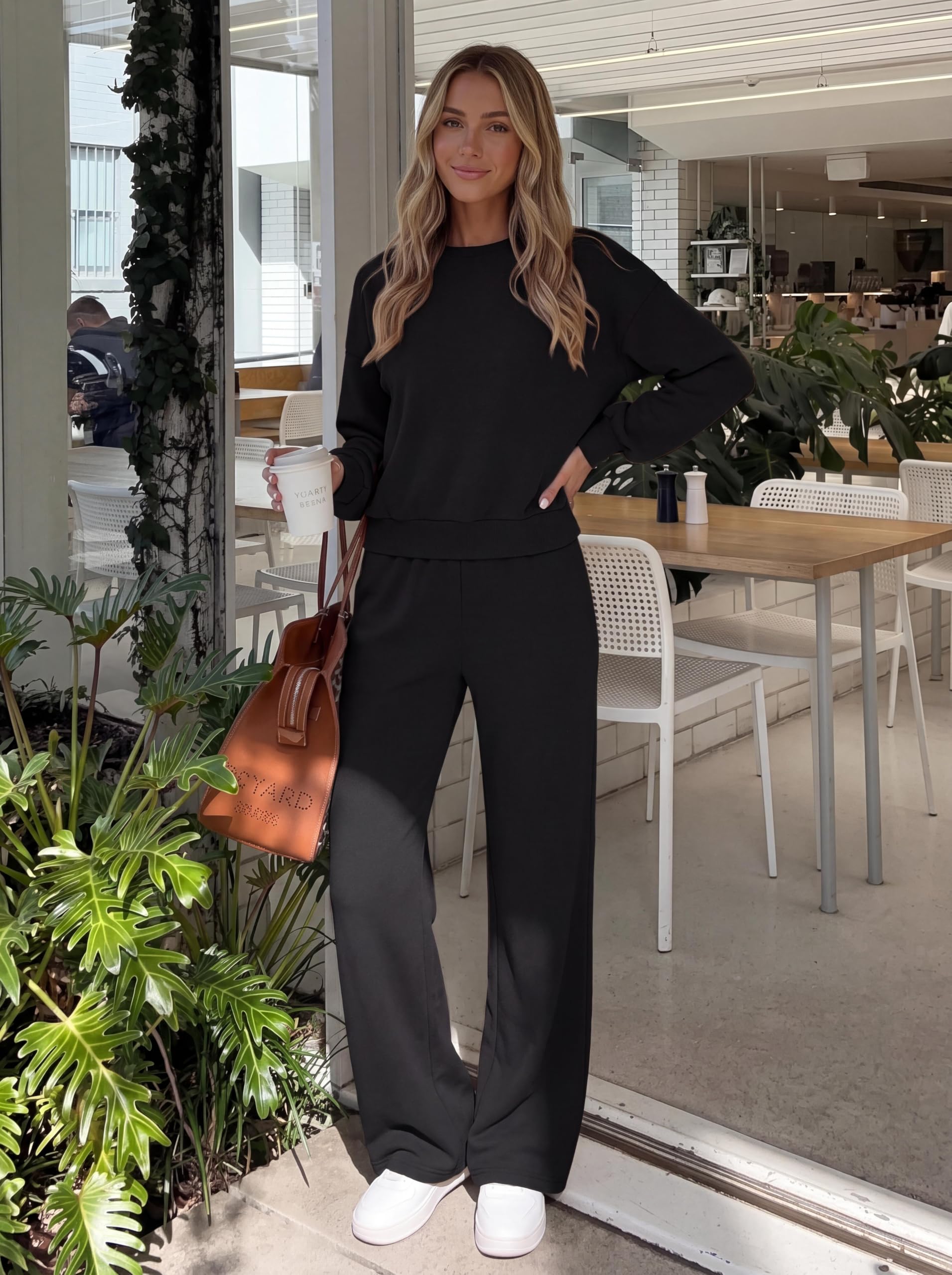 2 Piece Lounge Sets for Women Casual Sweatsuits Fall Clothes