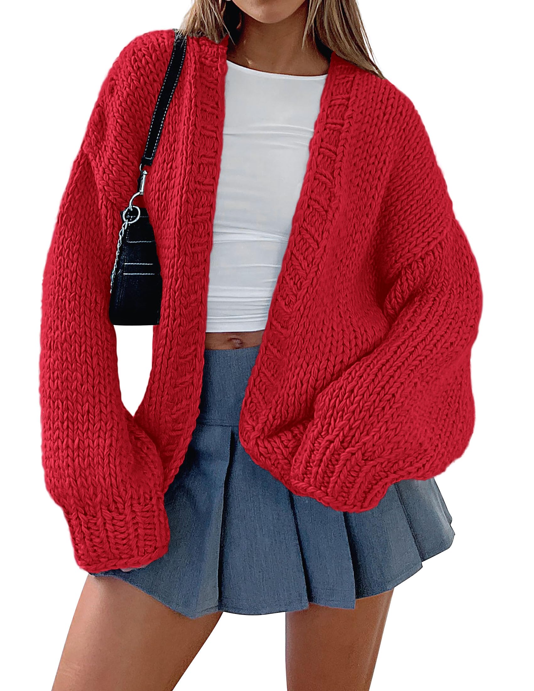 Cardigan Sweaters for Women Trendy Fall Fashion Knit Sweaters