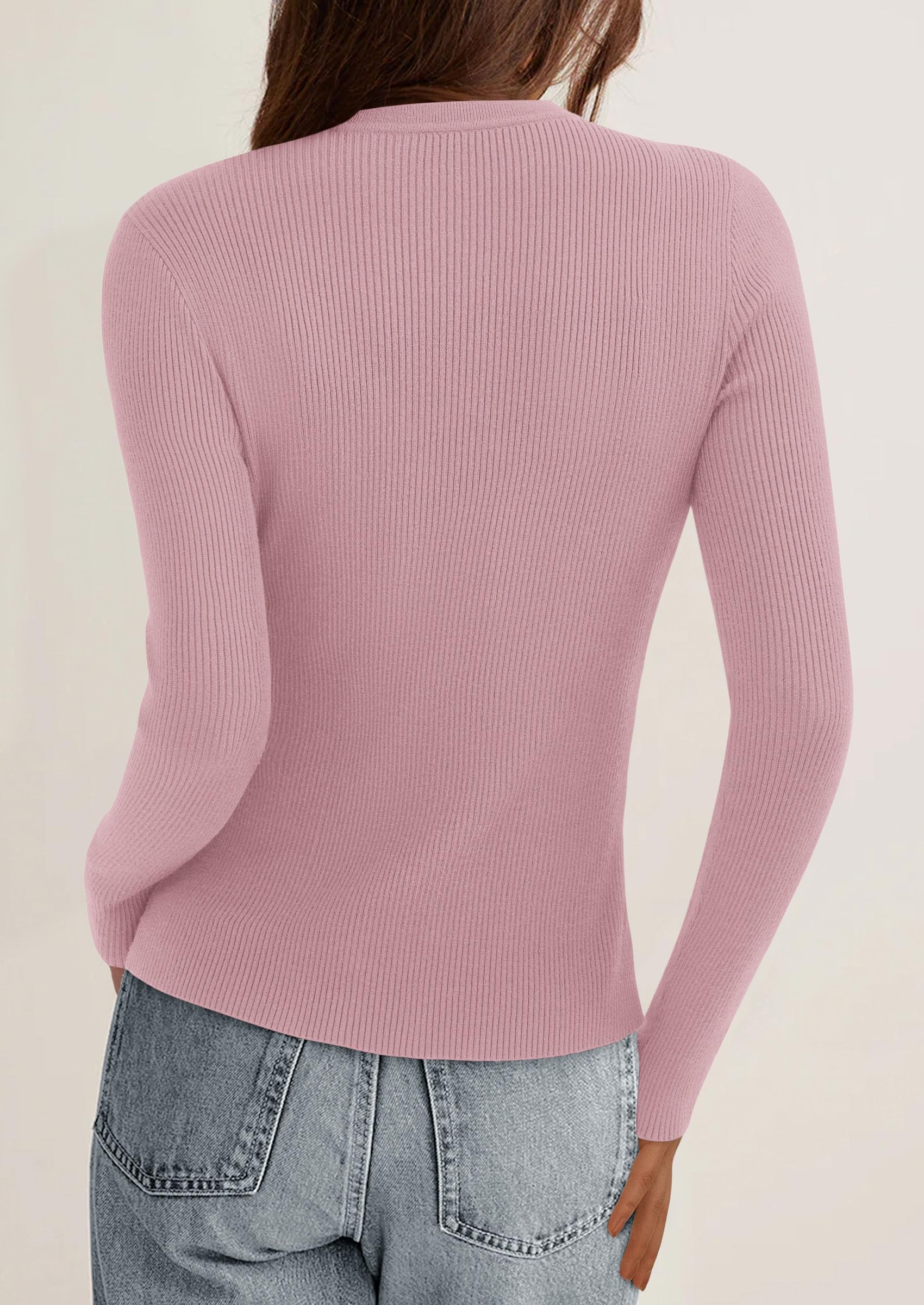 Women's Fall Lightweight Cardigan Sweaters,Pink,S