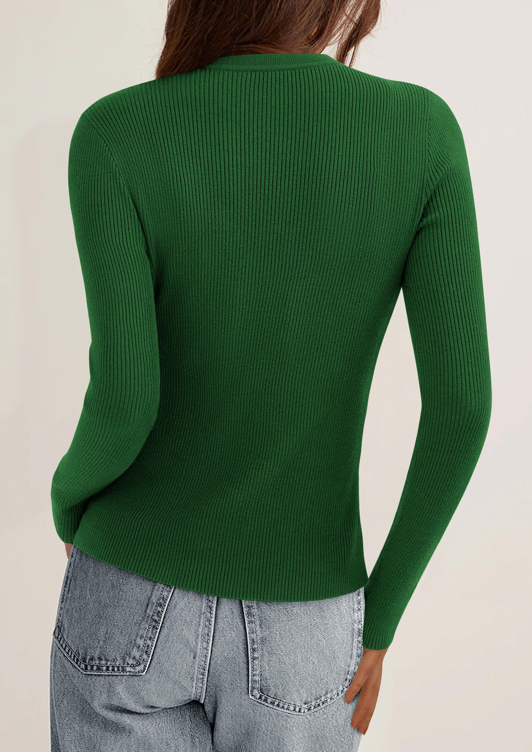 Women's Fall Lightweight Cardigan Sweaters,Green,S