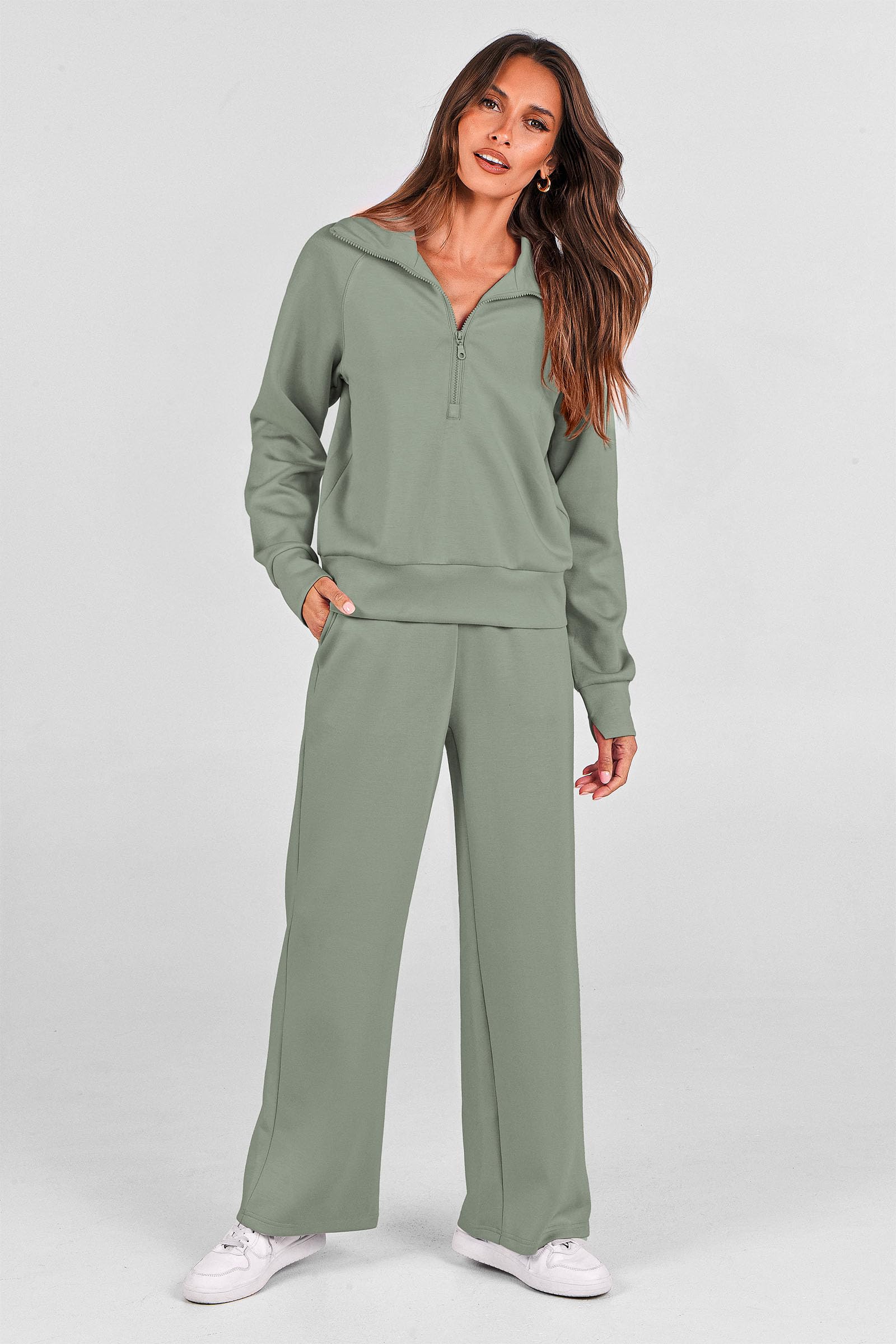 Women's 2 Piece Matching Lounge Set Sweatsuits