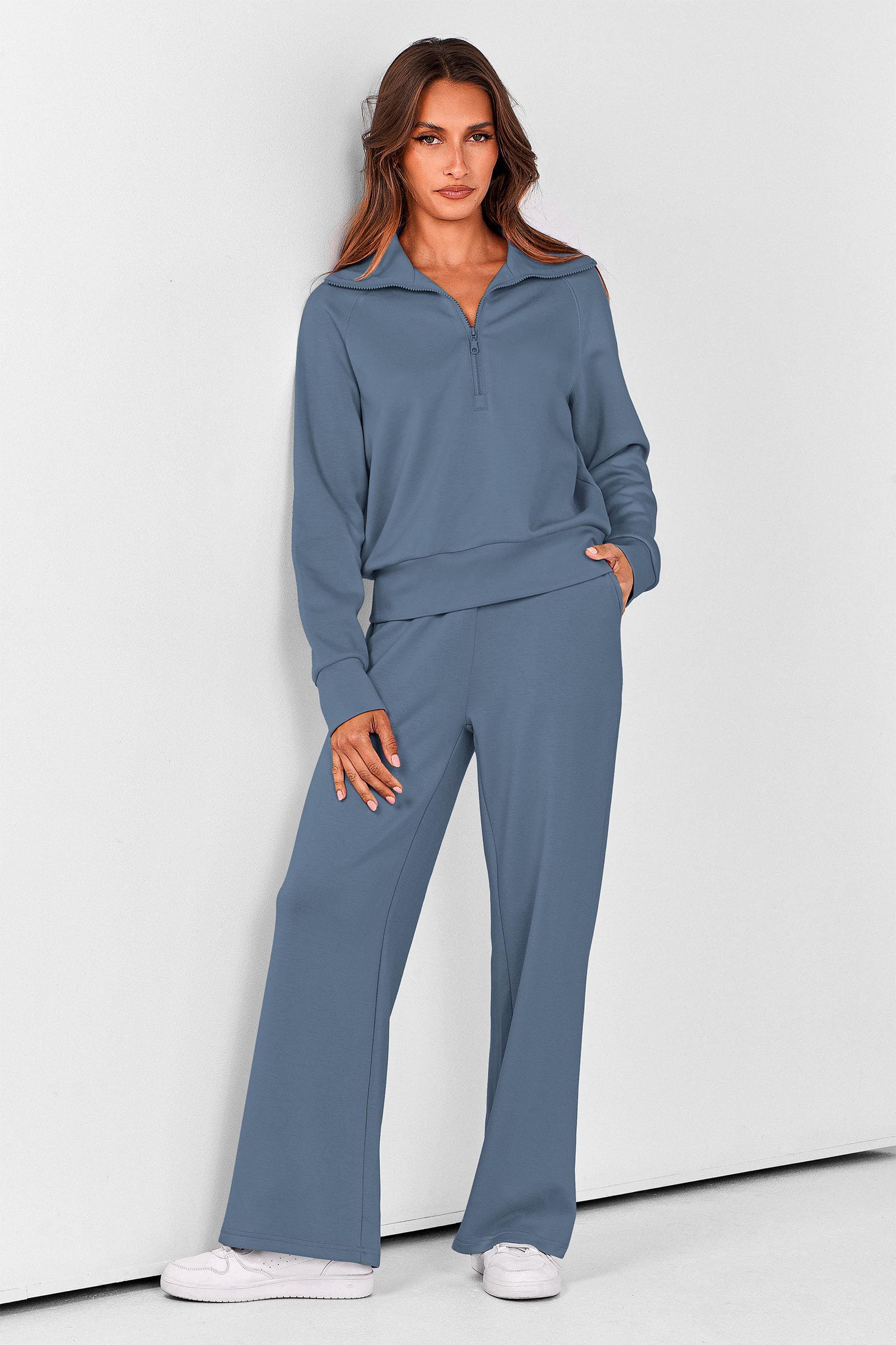Women's 2 Piece Matching Lounge Set Sweatsuits