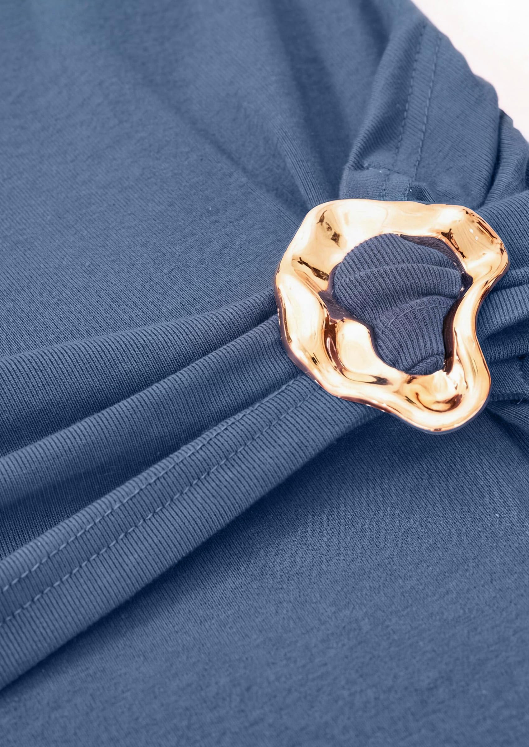 Asymmetrical Tops for Women Fall Business Casual Peplum Top