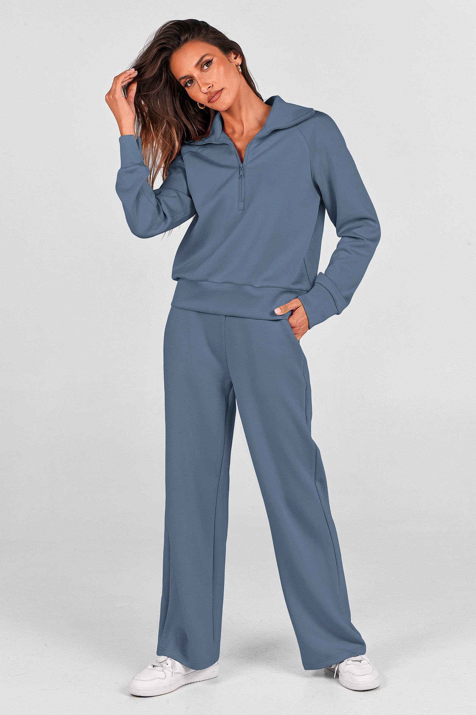 Women's 2 Piece Matching Lounge Set Sweatsuits