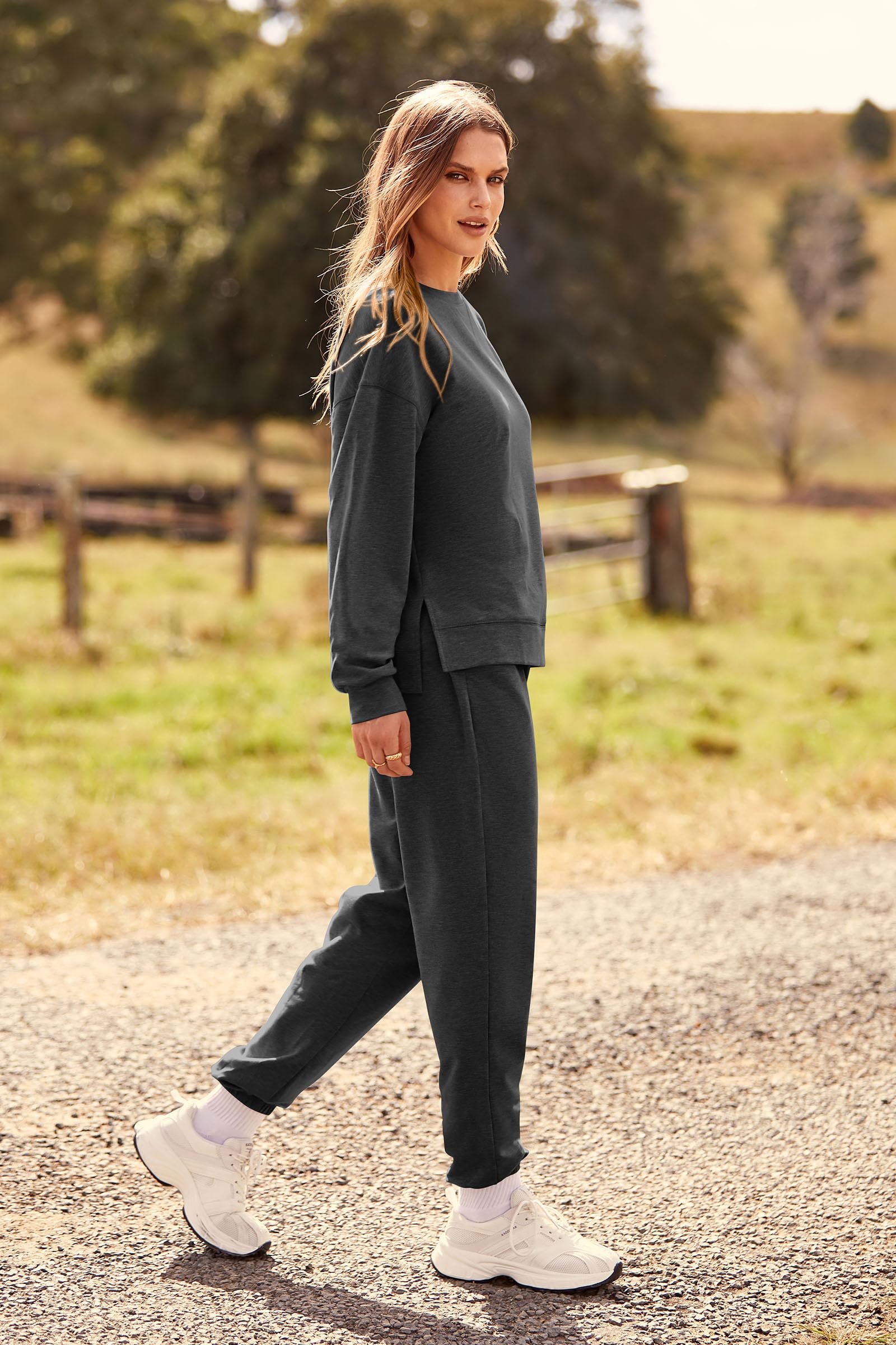 Women's Pajama Sets Casual 2 Piece Fall Matching Lounge Set