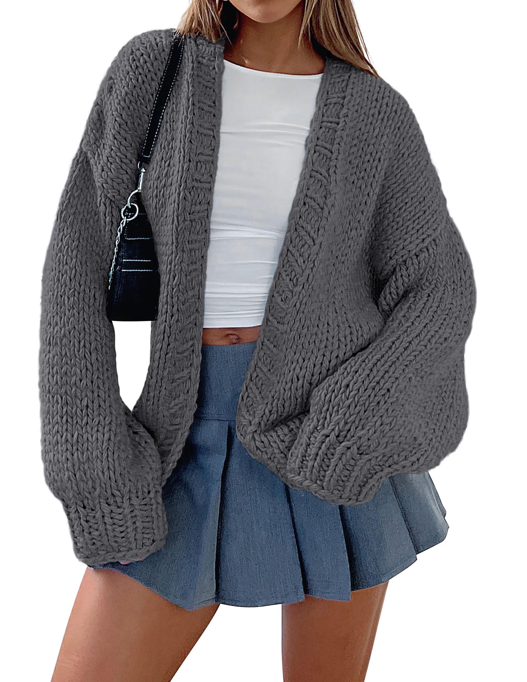 Cardigan Sweaters for Women Trendy Fall Fashion Knit Sweaters