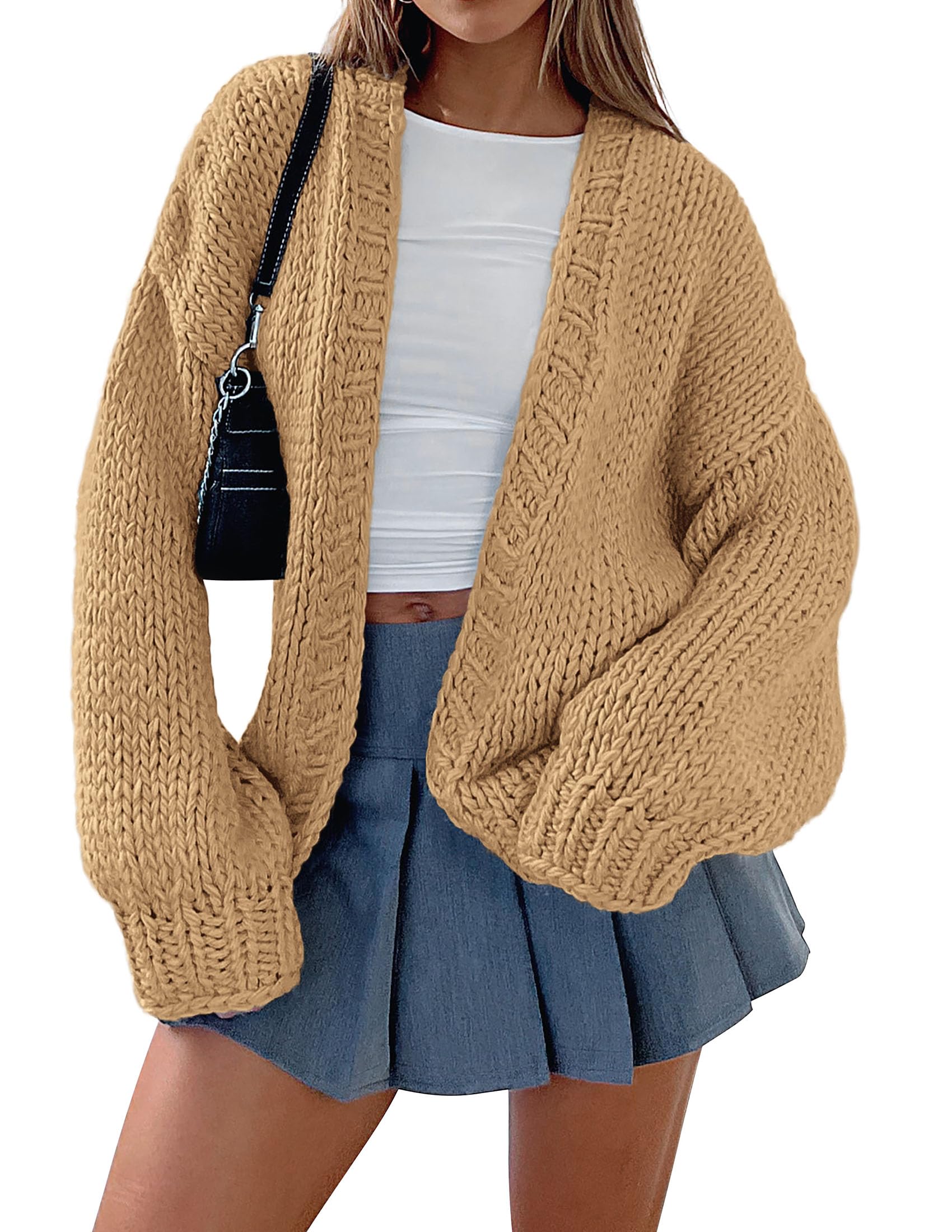 Cardigan Sweaters for Women Trendy Fall Fashion Knit Sweaters