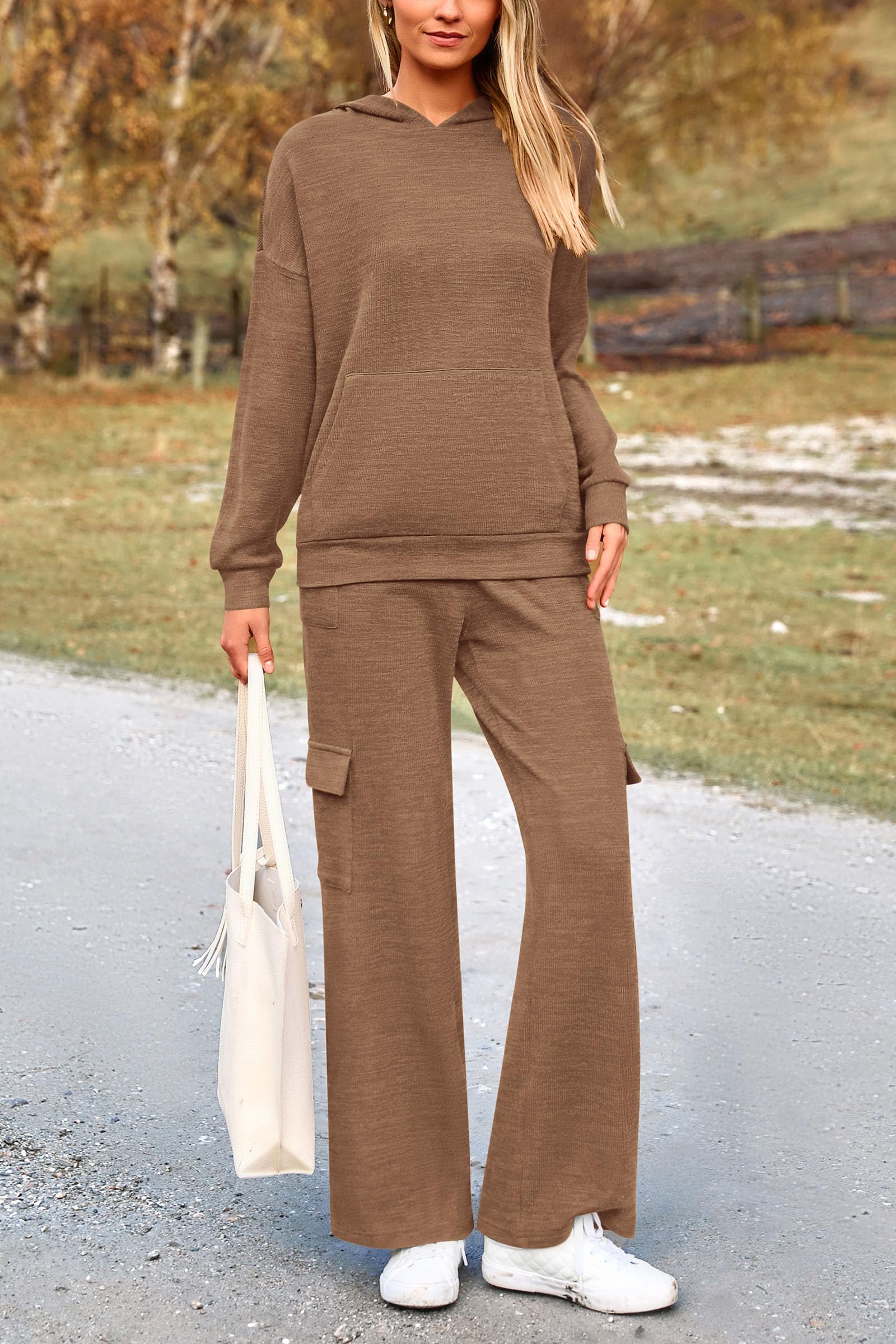 Track Sweat Suits for Women 2 Piece Matching Athleisure Sets