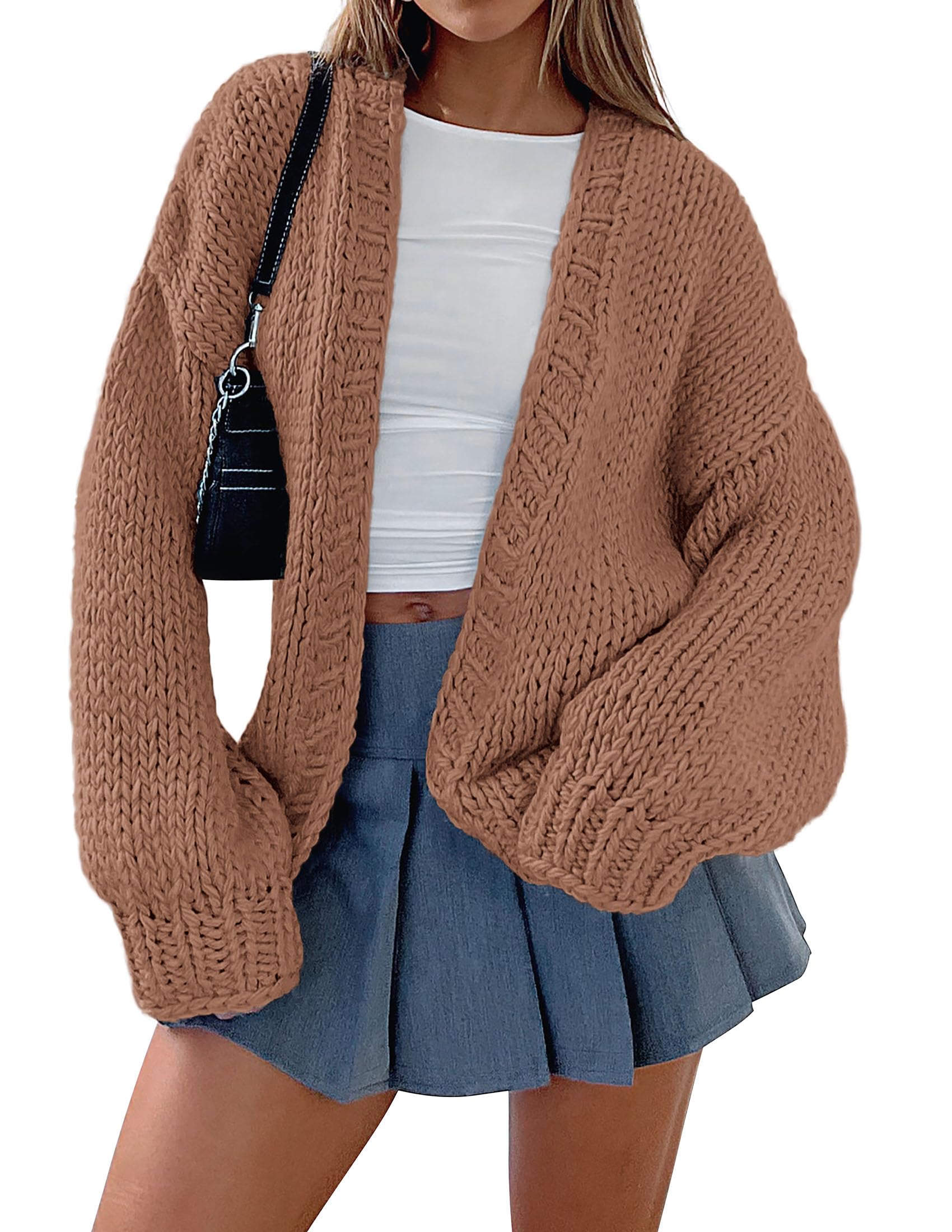 Cardigan Sweaters for Women Trendy Fall Fashion Knit Sweaters