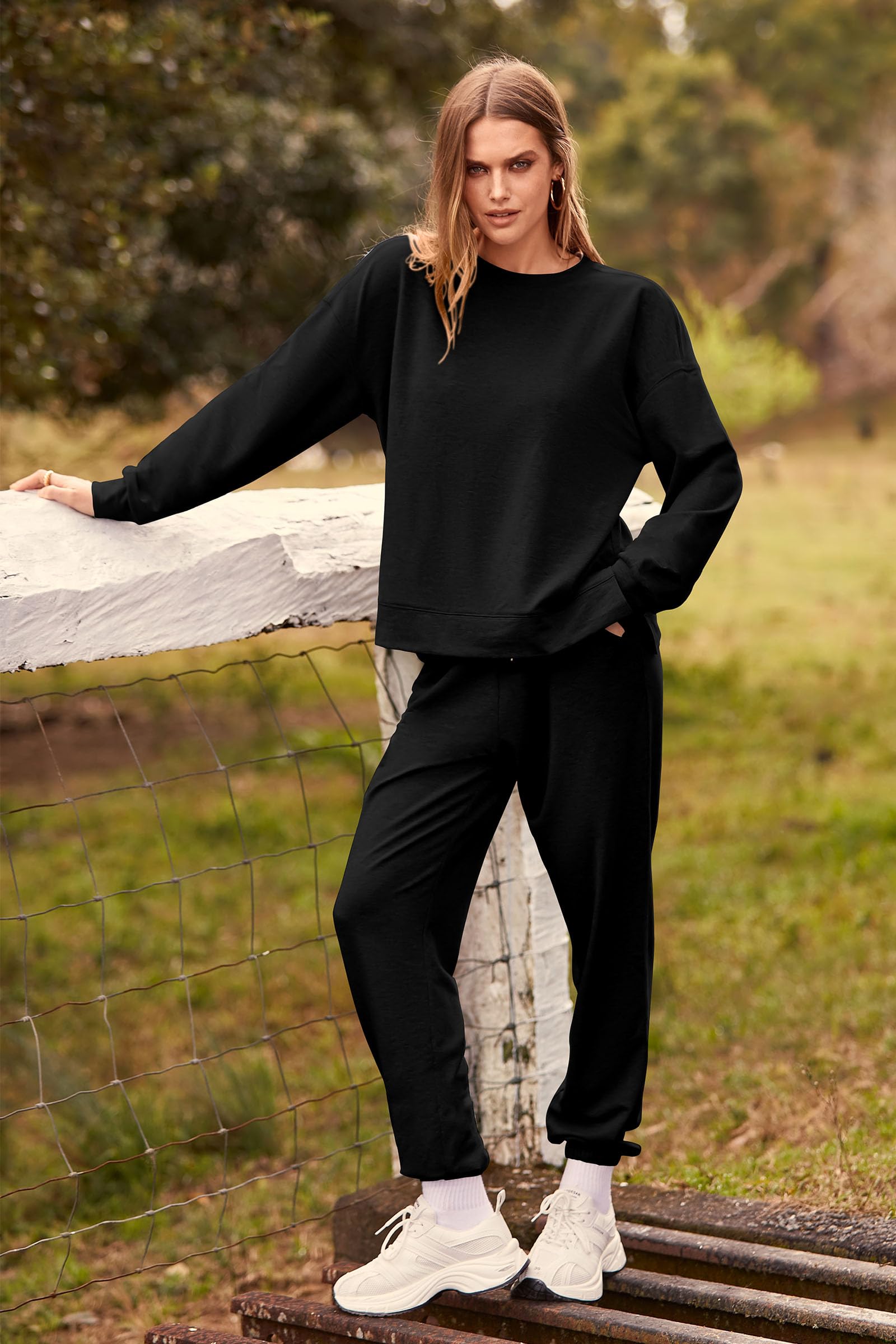 Women's Pajama Sets Casual 2 Piece Fall Matching Lounge Set