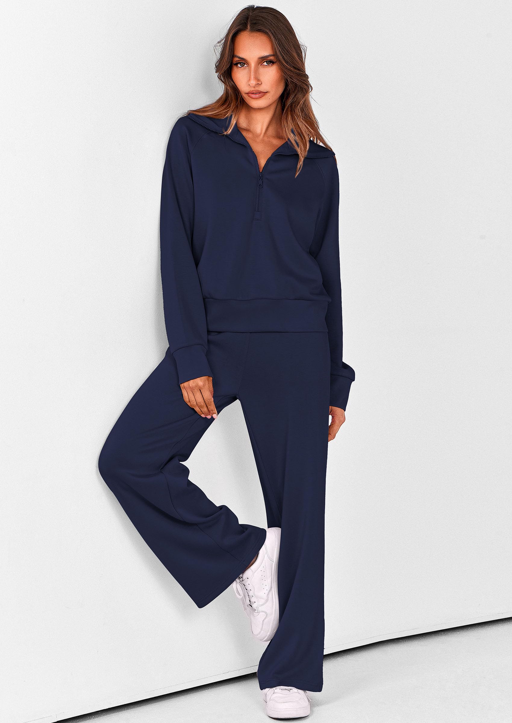 Women's 2 Piece Matching Lounge Set Sweatsuits