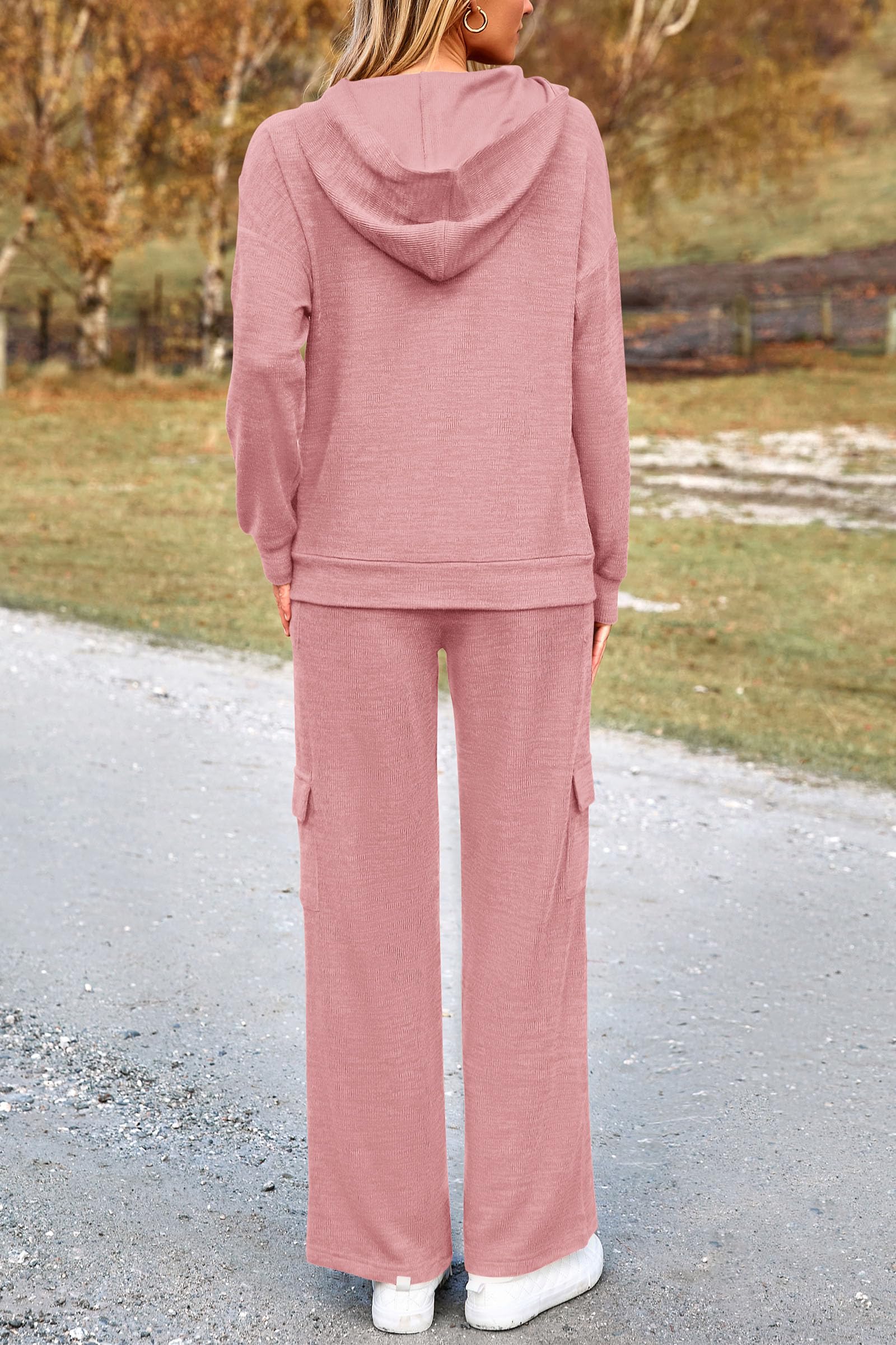 Track Sweat Suits for Women 2 Piece Matching Athleisure Sets