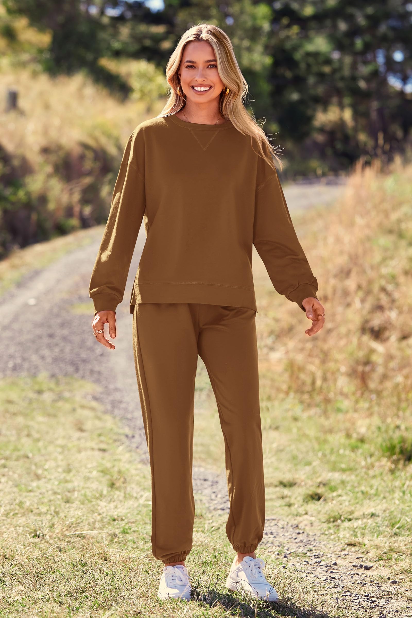 Women's Pajama Sets Casual 2 Piece Fall Matching Lounge Set