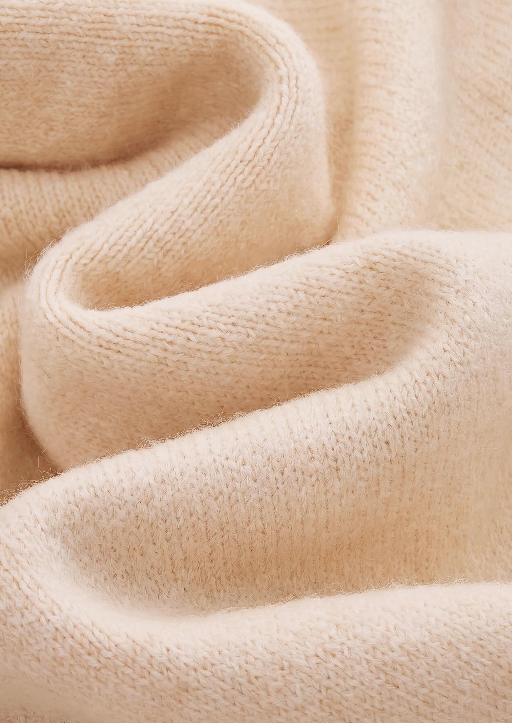 Womens Off The Shoulder Sweater Fall Fashion,Beige,S