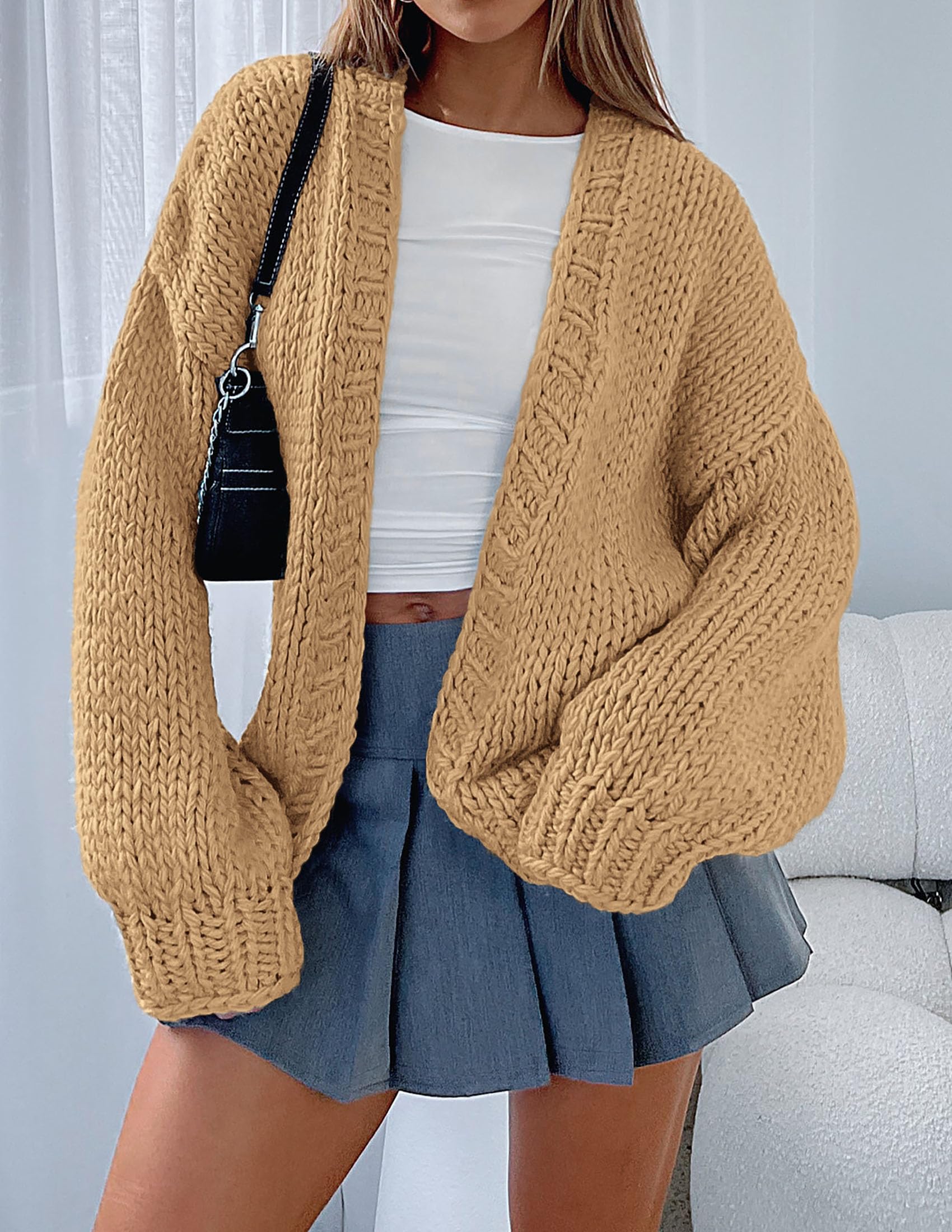 Cardigan Sweaters for Women Trendy Fall Fashion Knit Sweaters
