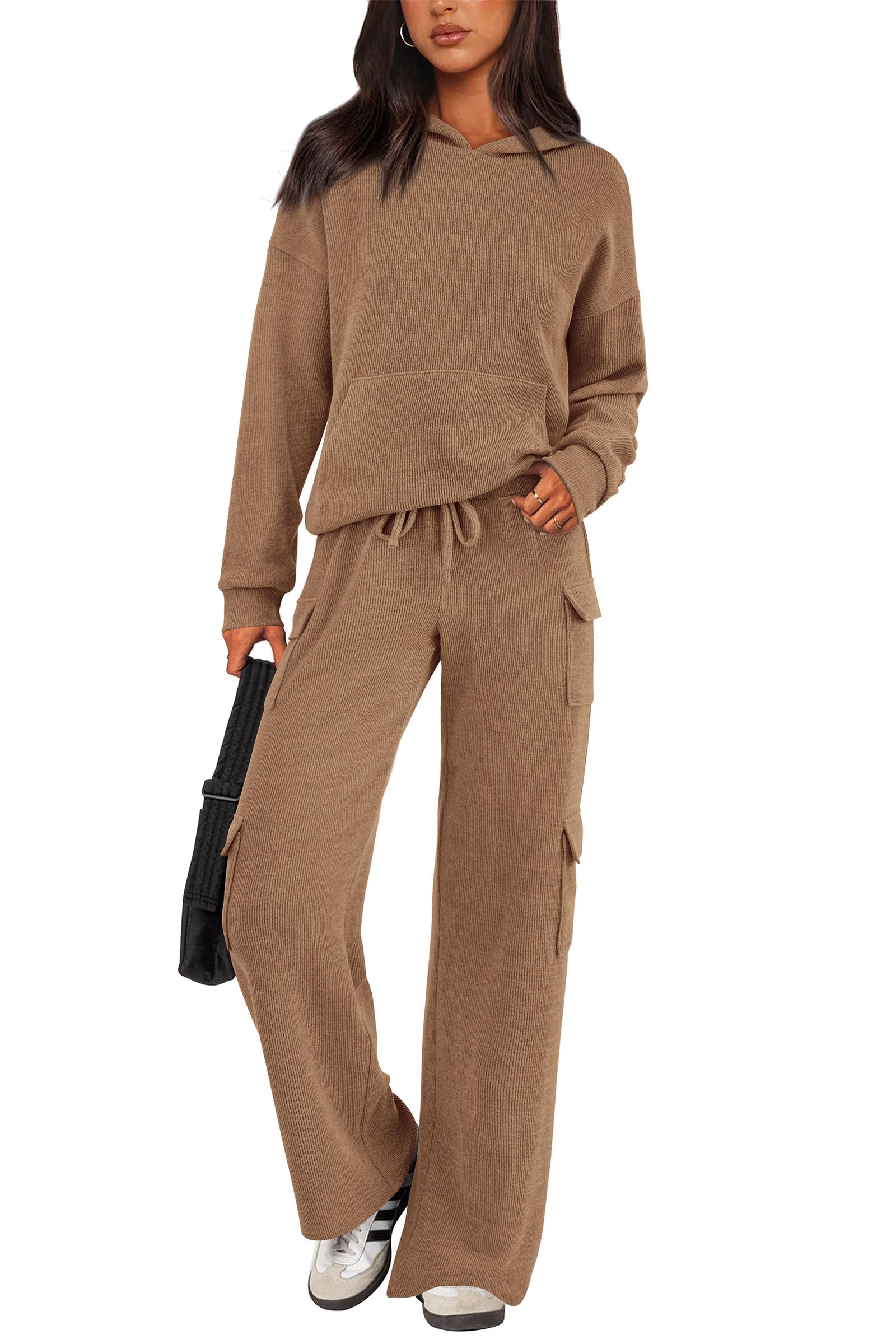 Track Sweat Suits for Women 2 Piece Matching Athleisure Sets