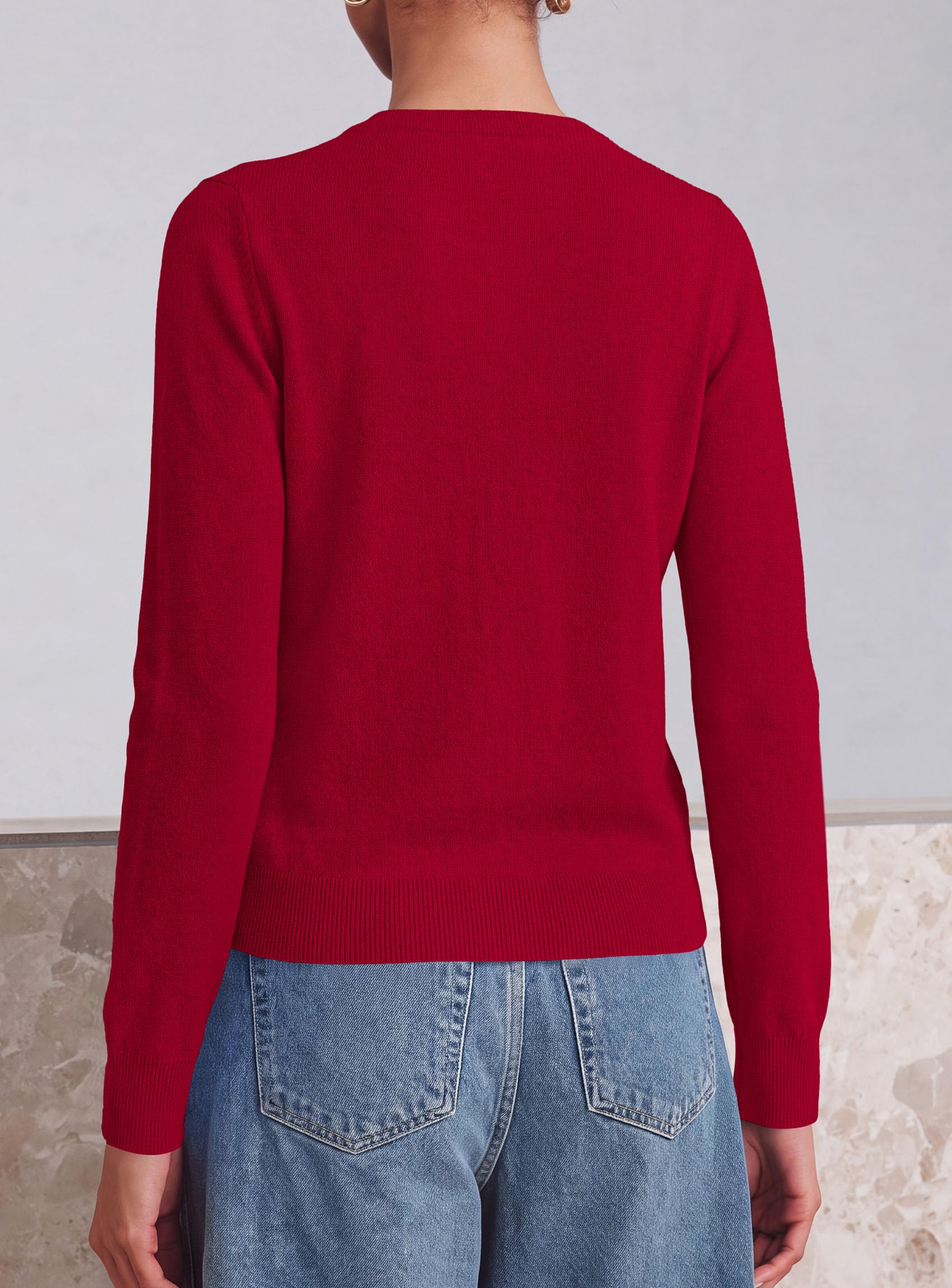 Lightweight Cardigans for Women Knit Button Up Fall Sweaters